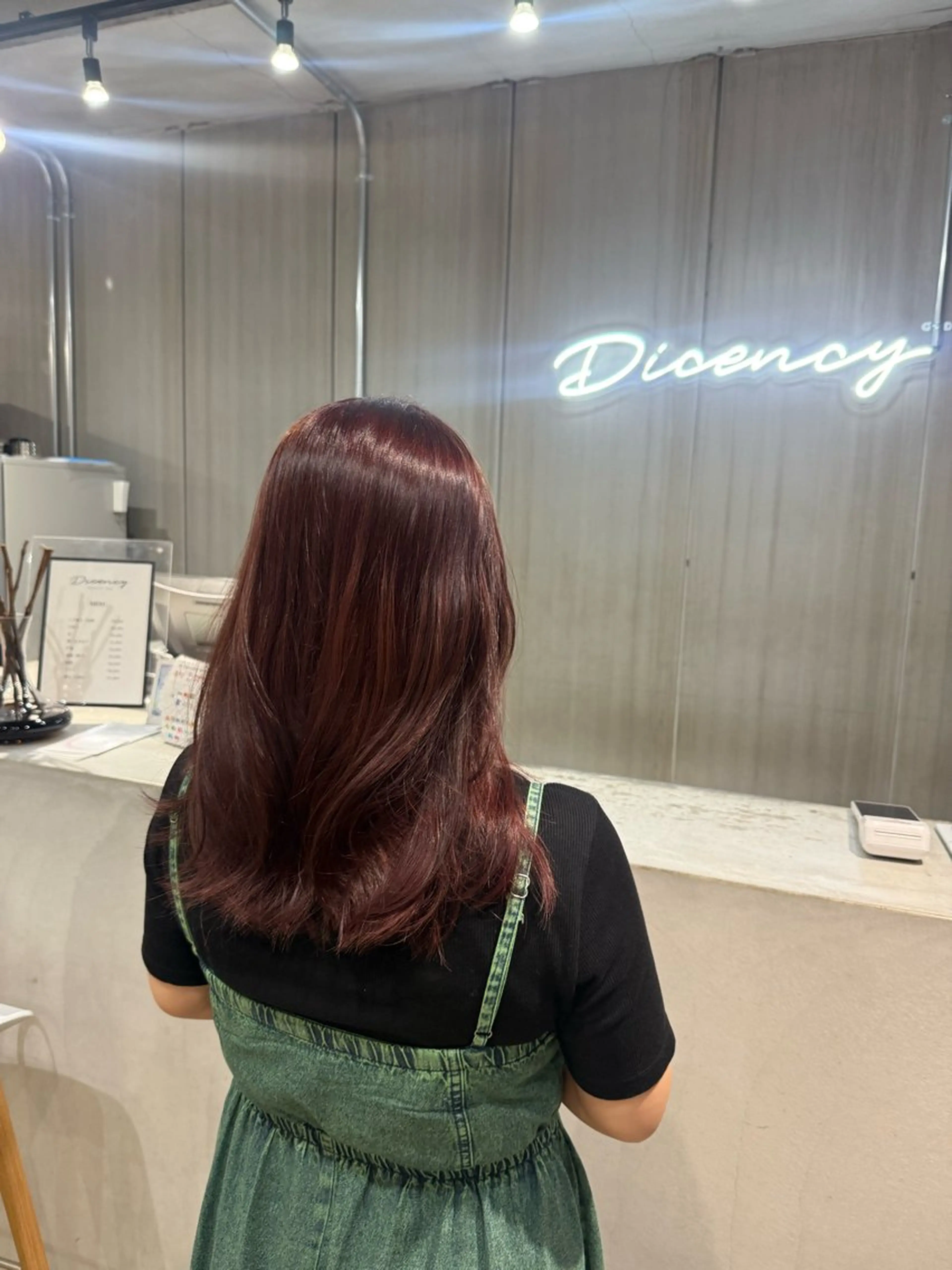 カラー ブリーチ ヘアカラー Dicency所属・小倉/髪質改善 /カラー/五郡 陽菜のヘアスタイル