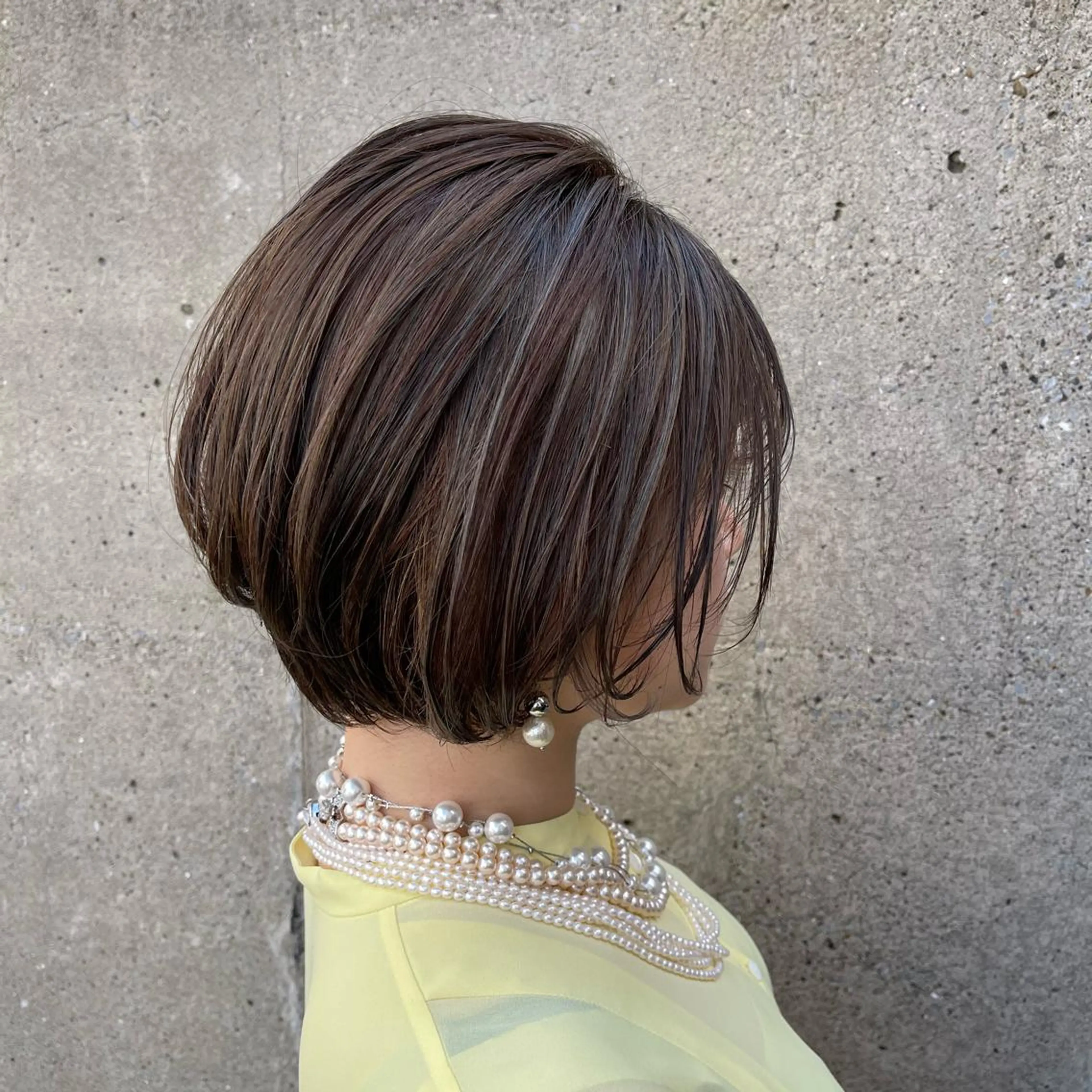 ショート カラー まろやかカラー🤎 みなとまほのヘアスタイル