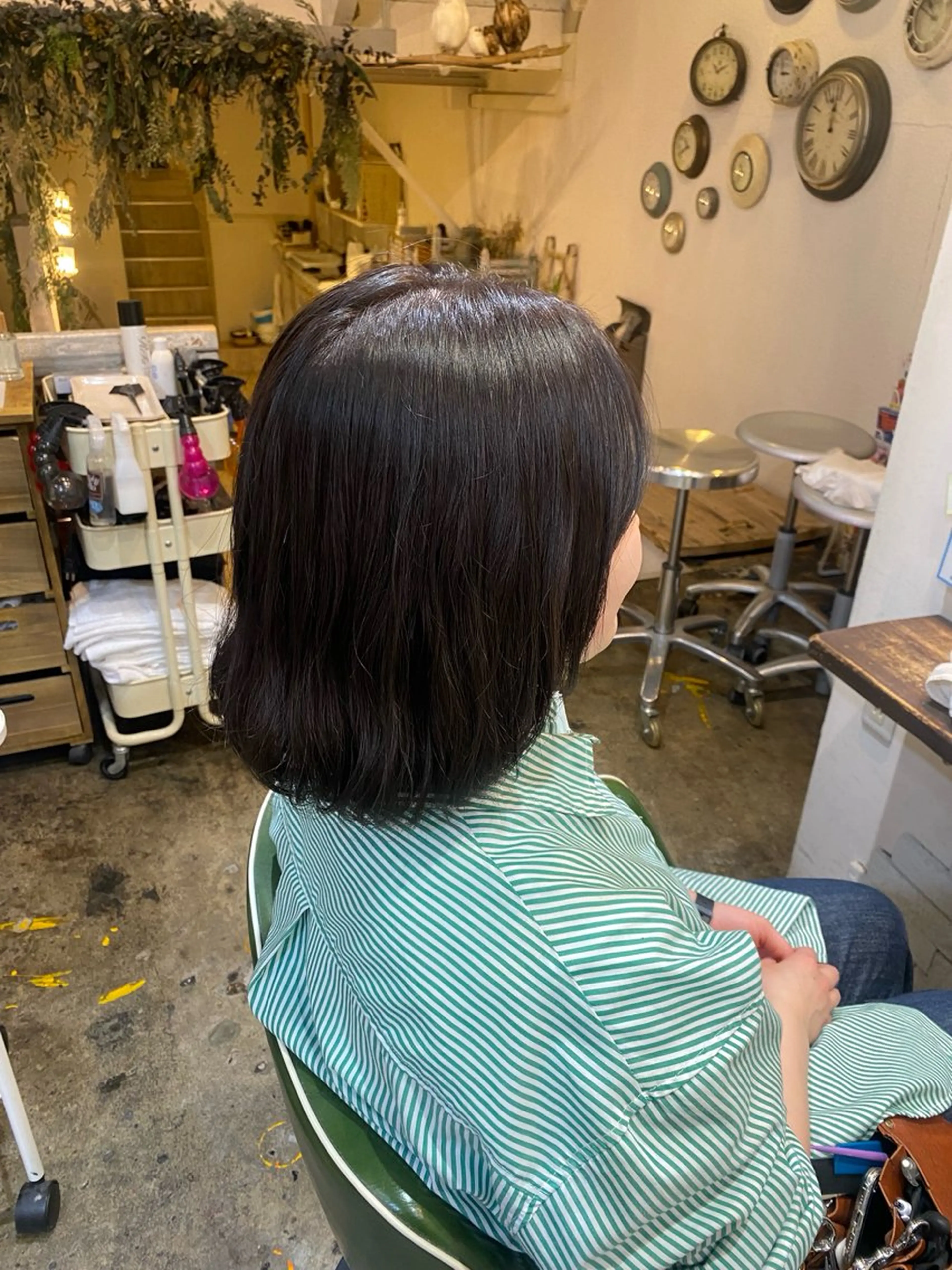 カラー 透明感カラー 大瀧 菜桜子のヘアスタイル