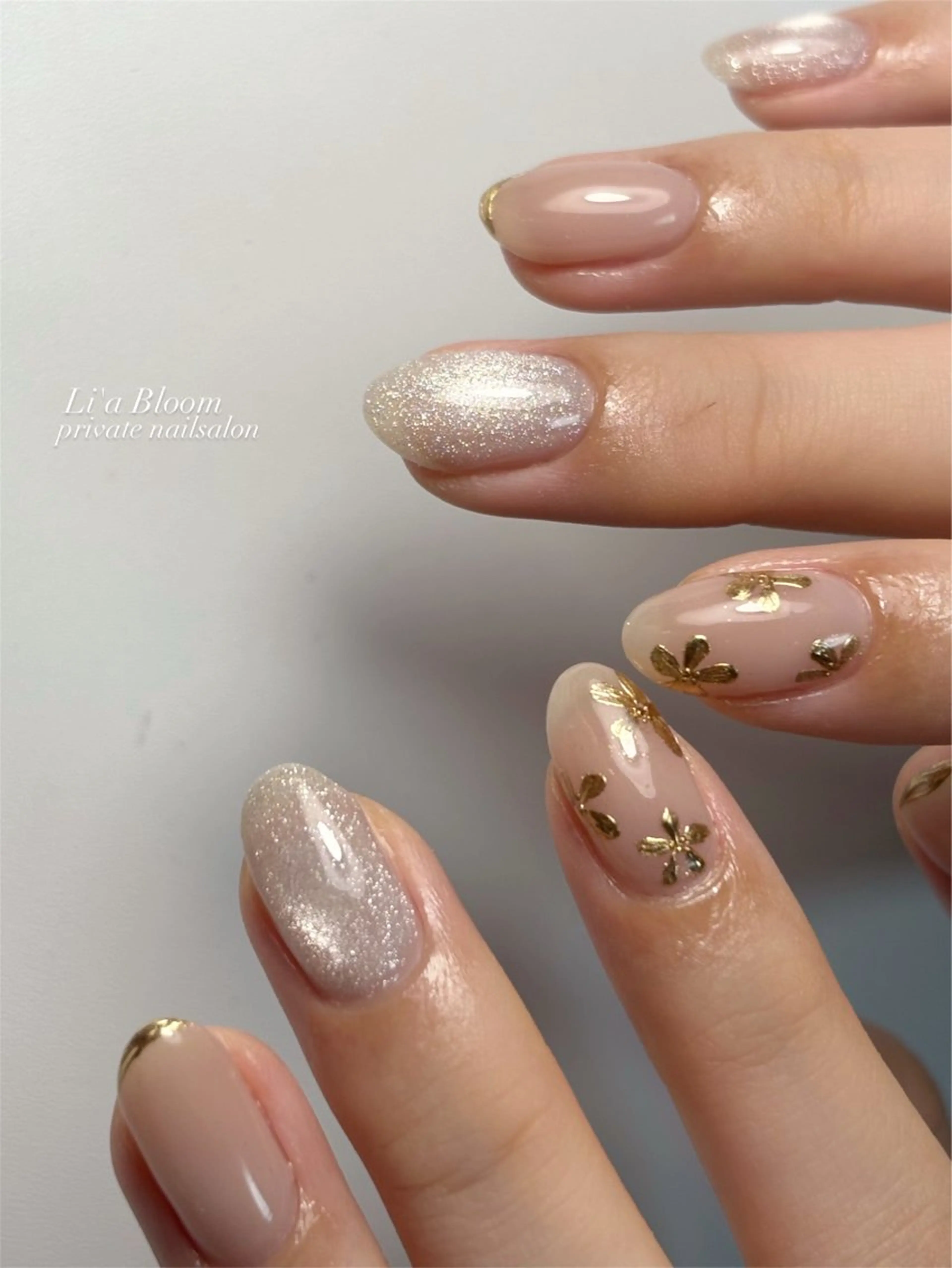 ネイル ハンドネイル Li'a Bloom所属・🦋🤍 madoka🤍のネイルデザイン