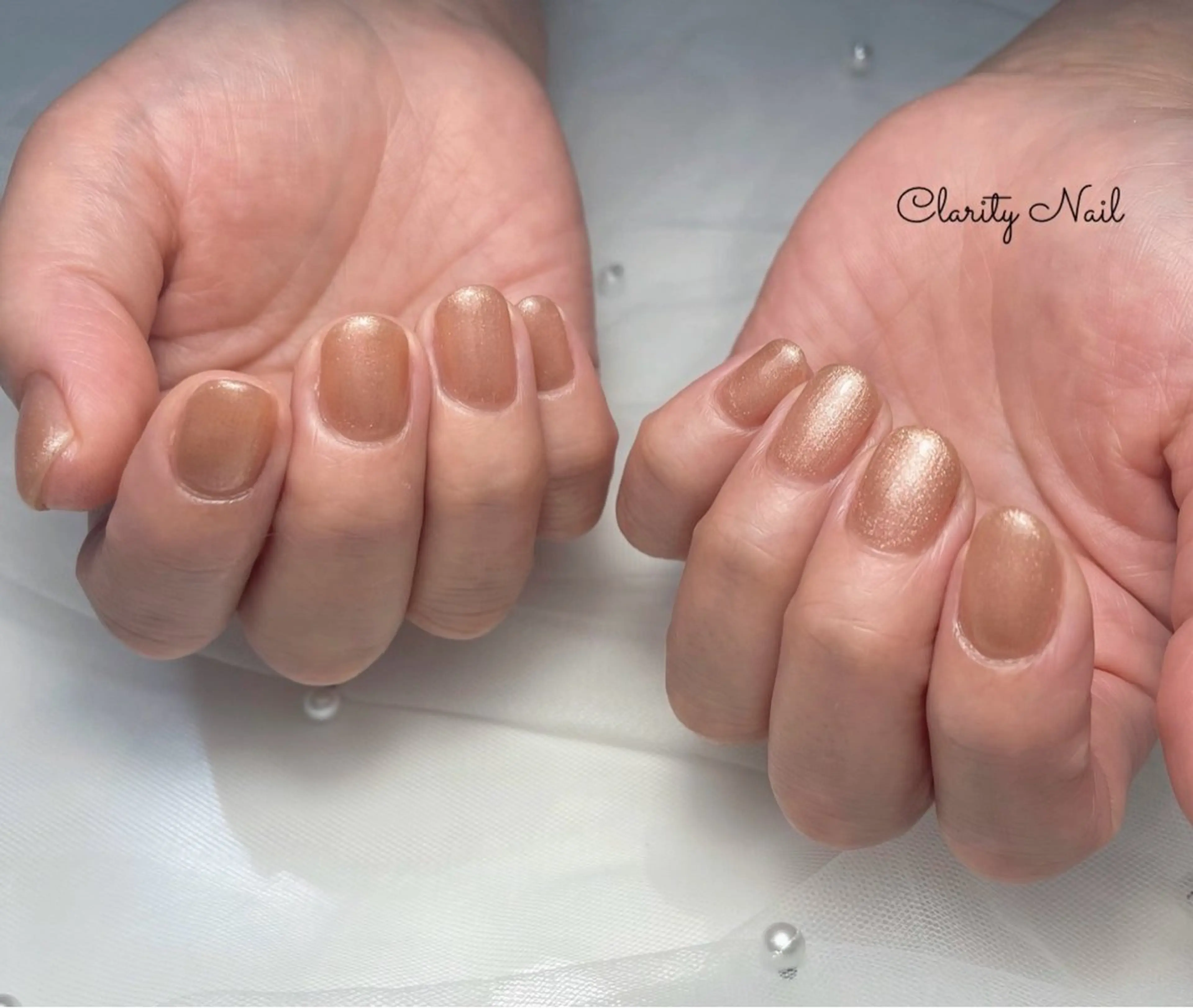 ネイル ワンカラーネイル ハンドネイル Clarity Nailのネイルデザイン