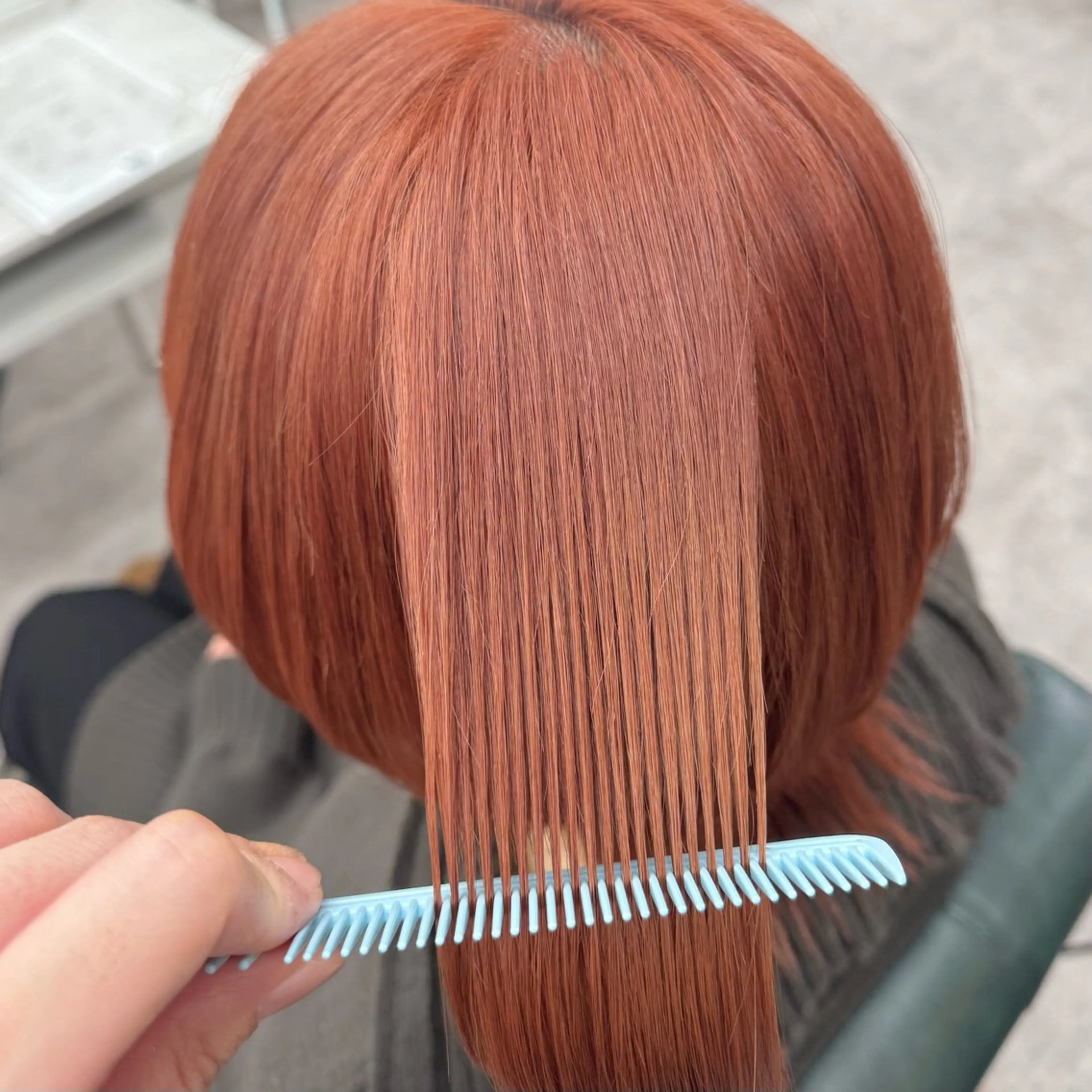 ショート カラー ヘアカラー JUNSHIN🦋 ヘアセット／カラーのヘアスタイル