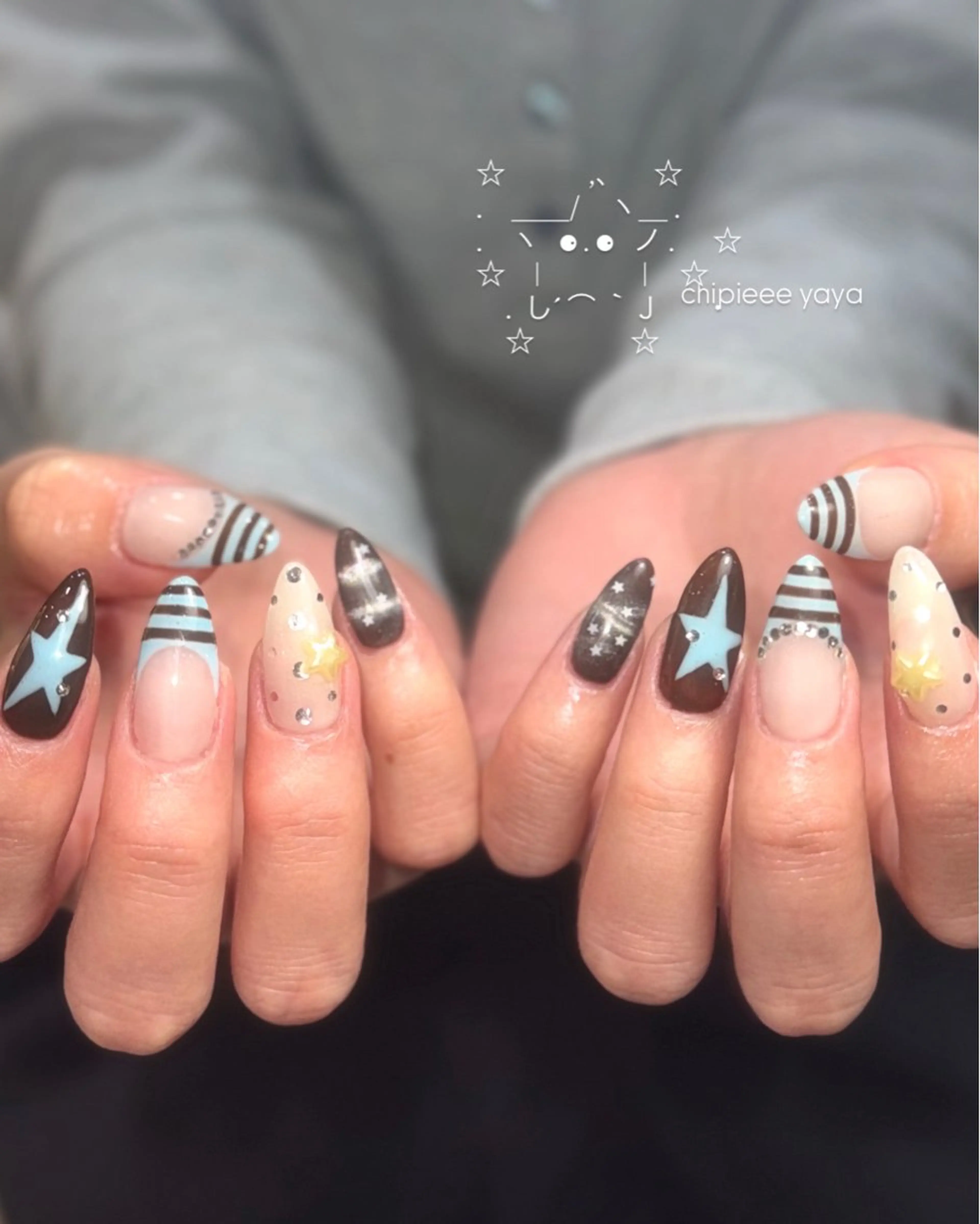 ネイル ハンドネイル Chipieee yayaのネイルデザイン
