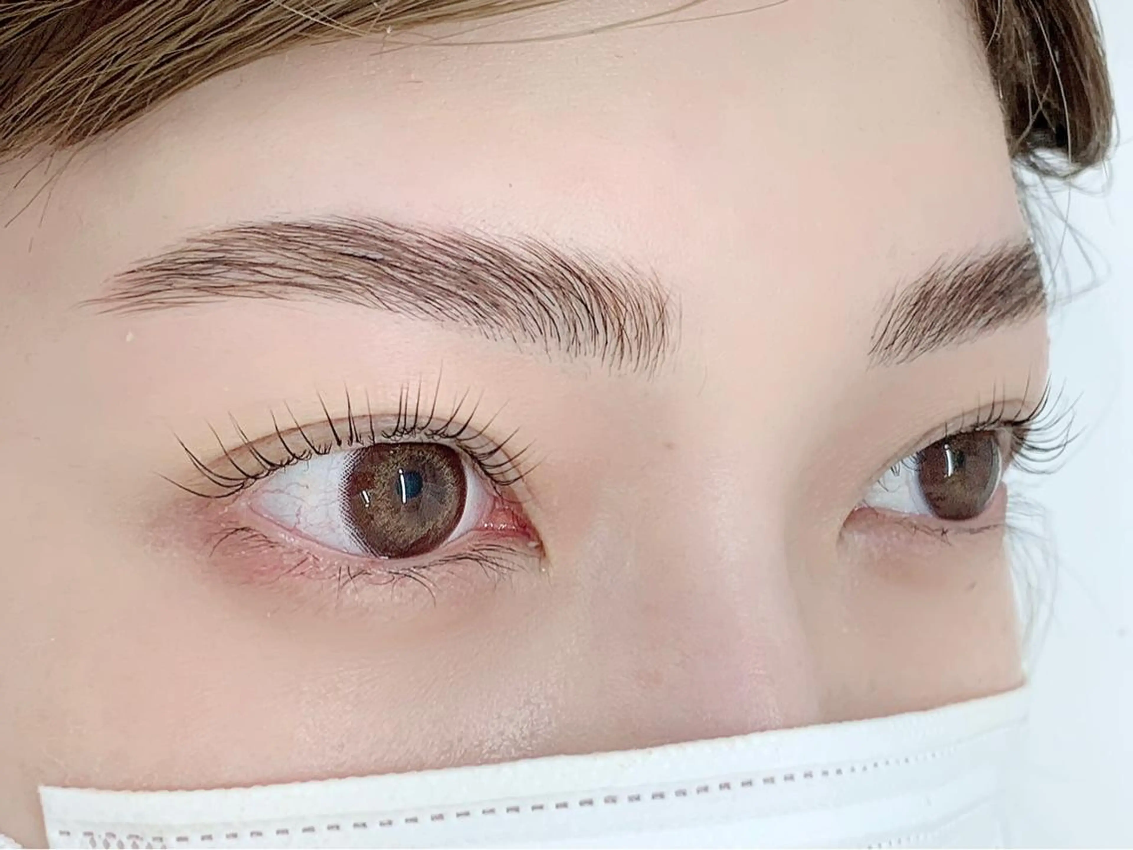 マツエク・マツパ アイブロウ パリジェンヌラッシュリフト まつげパーマ BellFlower Aki（眉・まつげ）のマツエク・マツパデザイン