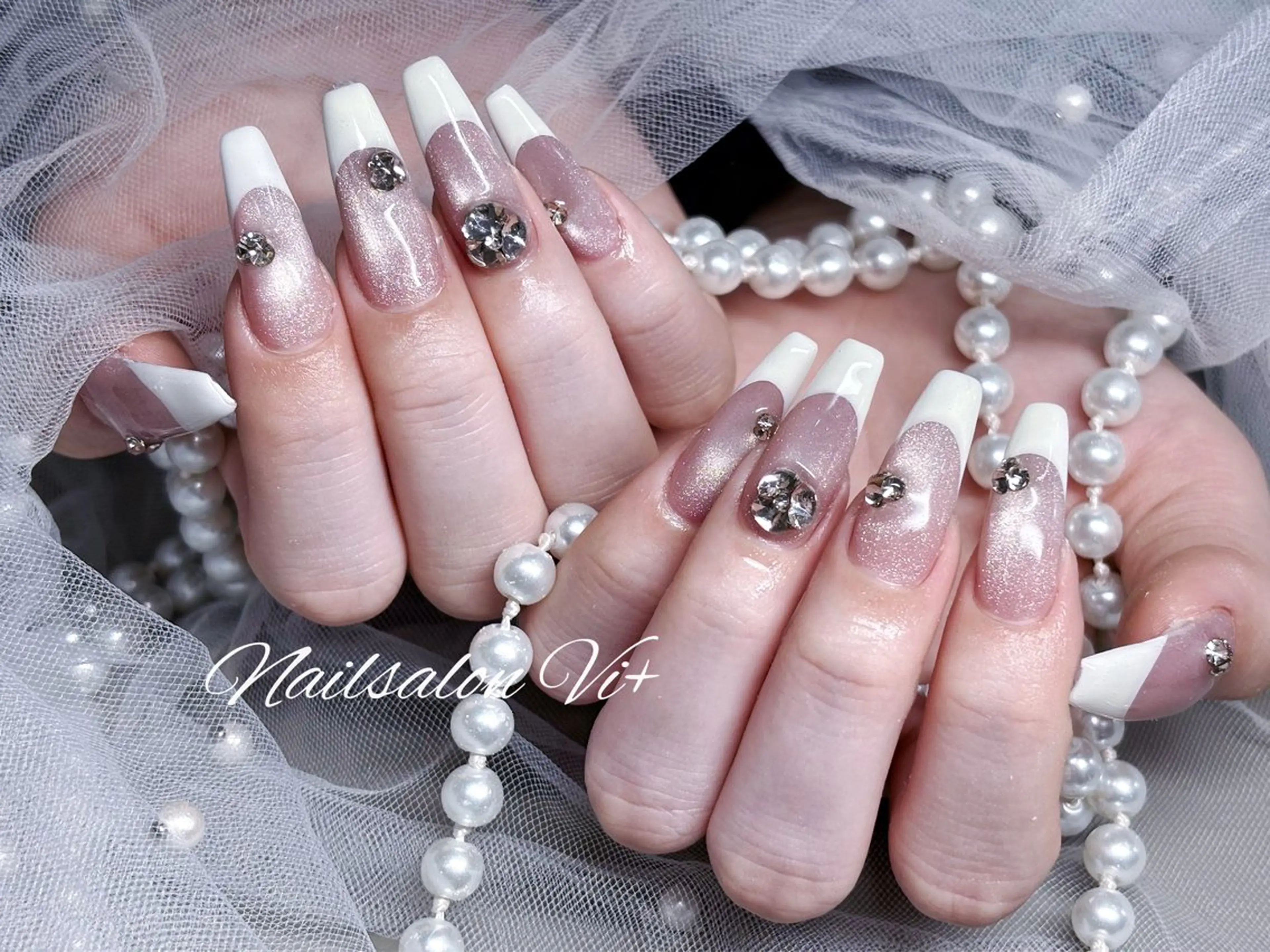 ネイル ハンドネイル Nailsalon Vi+ももか🩷のネイルデザイン