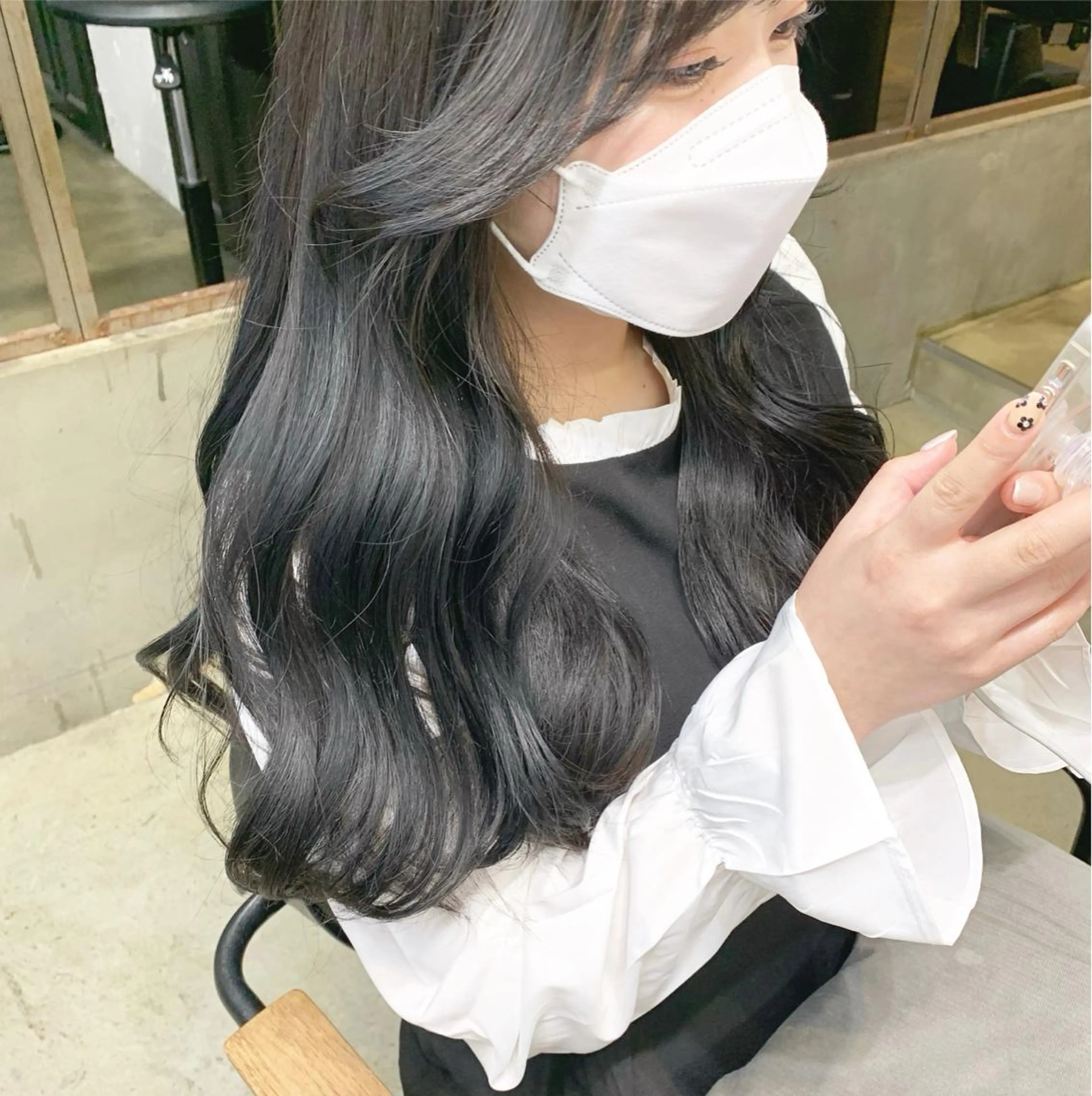 ロング カラー ヘアアレンジ 🎀暖色カラー🎀 ♡yurika♡のヘアスタイル