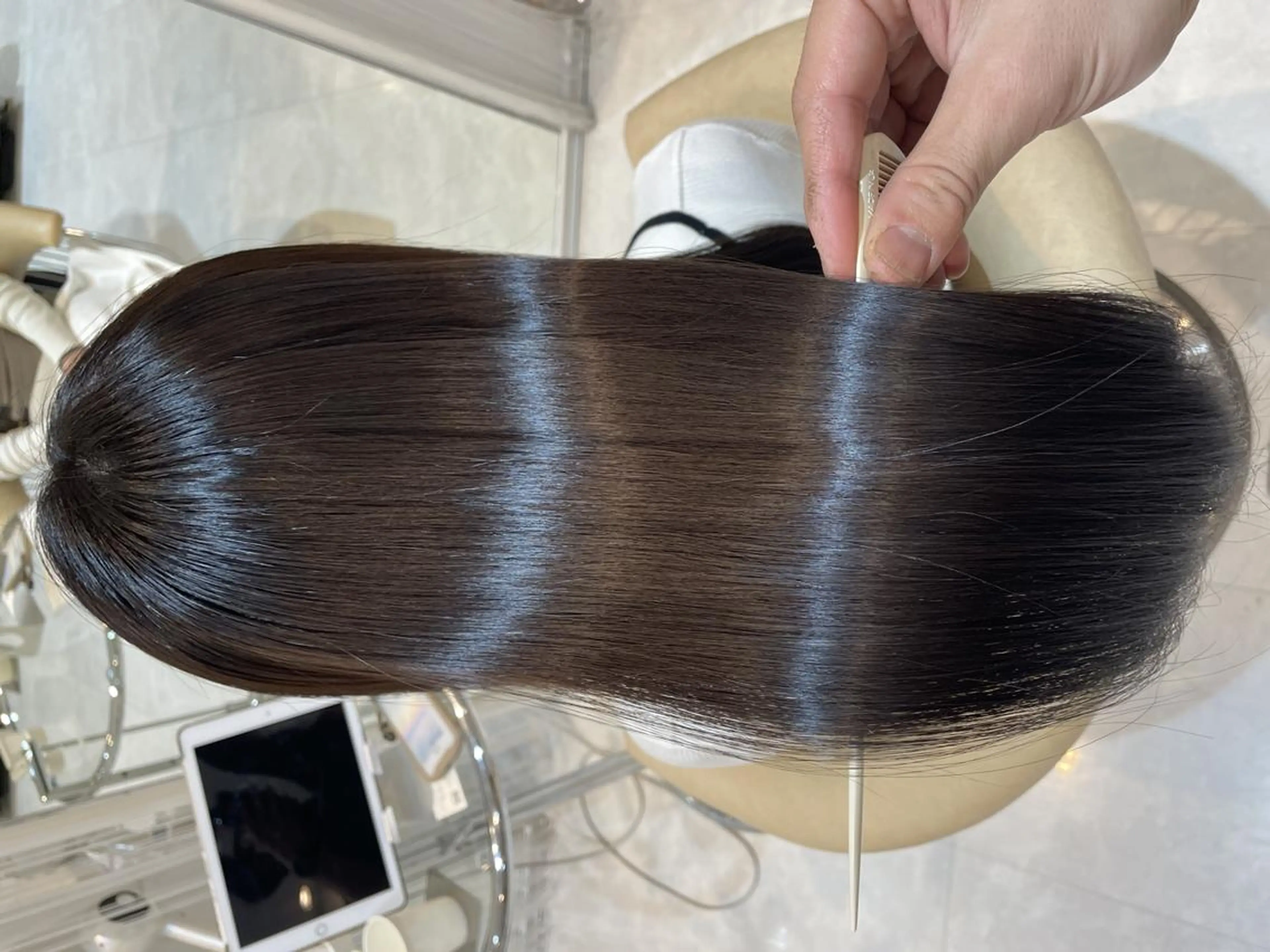 ロング 髪質改善 縮毛矯正 酸性ストレート 大人女性特化｜北千住 ・艶髪｜JIROのヘアスタイル