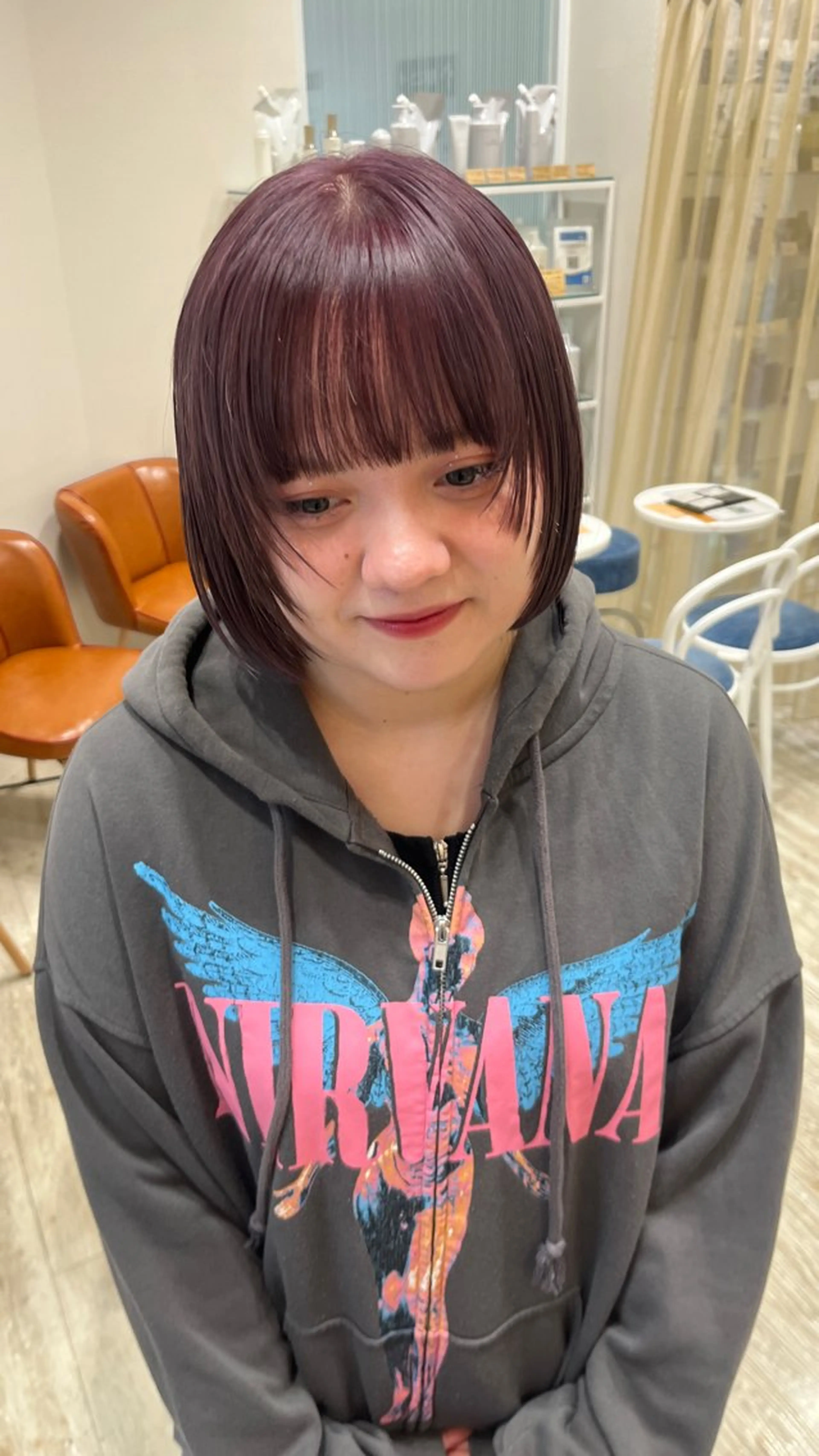 〈ミニモ限定30%off‼️〉ダブルカラー+4step treatment🫧♡の写真