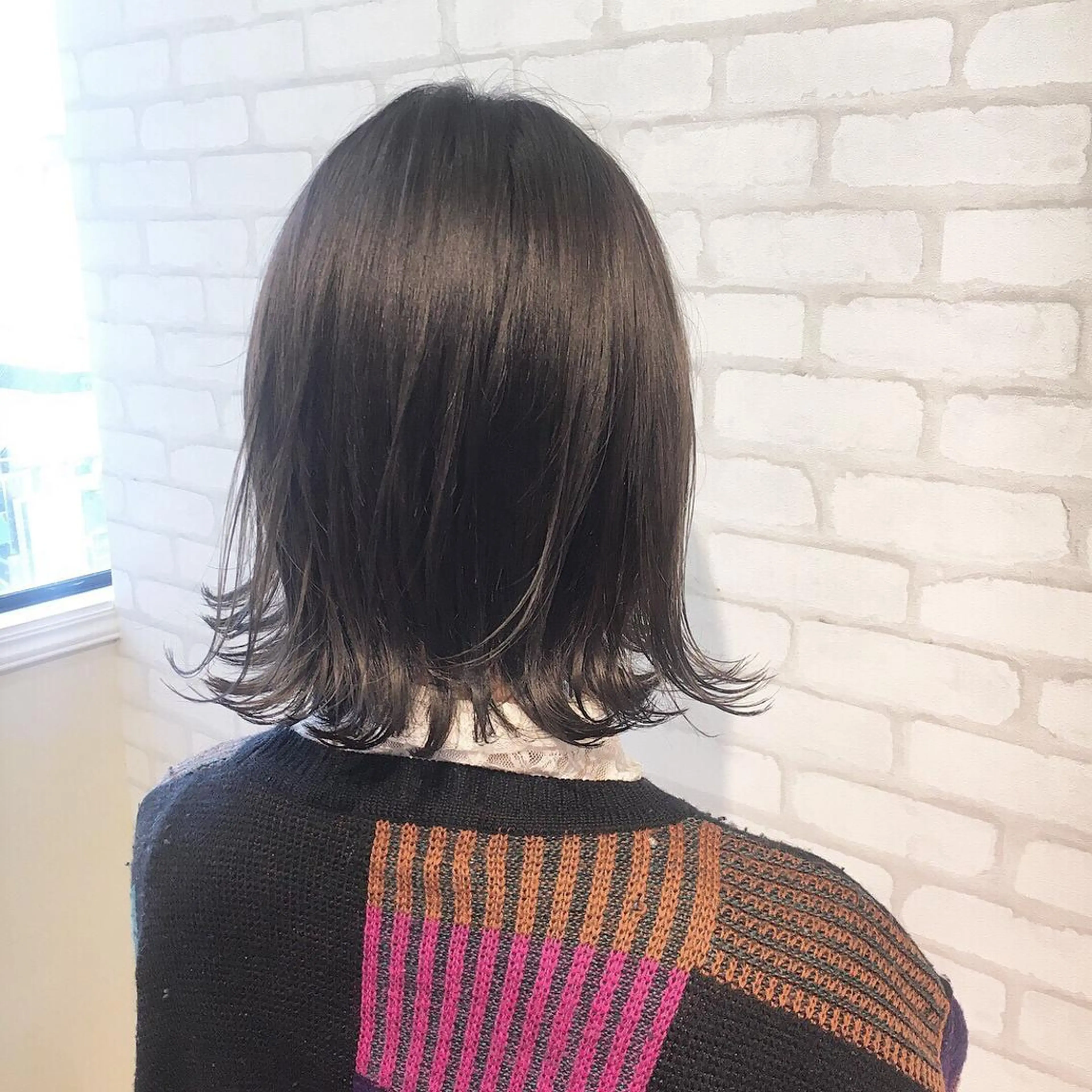 ミディアム ミヤザキ タクトのヘアスタイル
