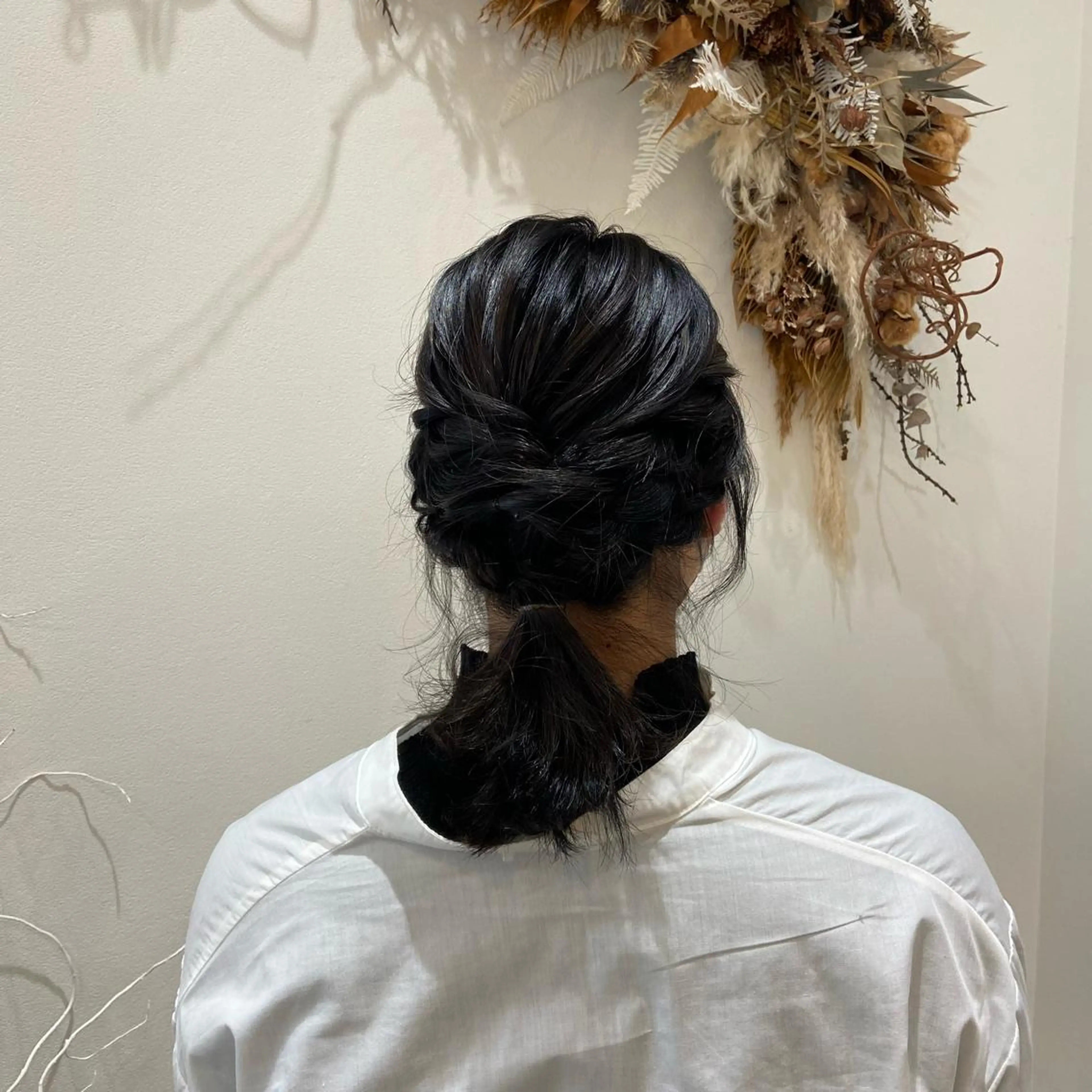 カラー 松本 玲菜のヘアスタイル