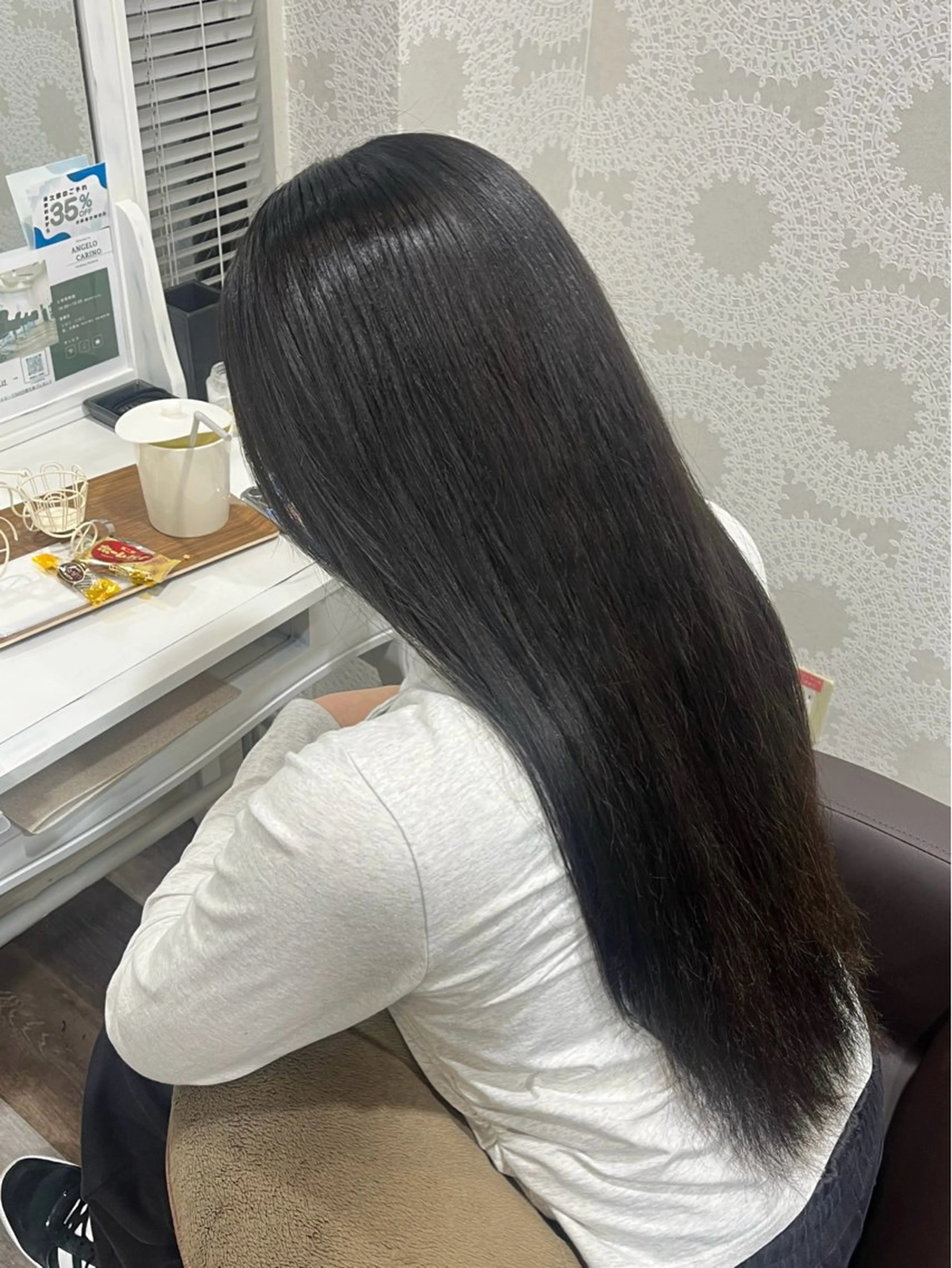 カラー 黒髪 透明感カラー Hair Design  Angelo  Carino所属・タットル エミリー心のヘアスタイル