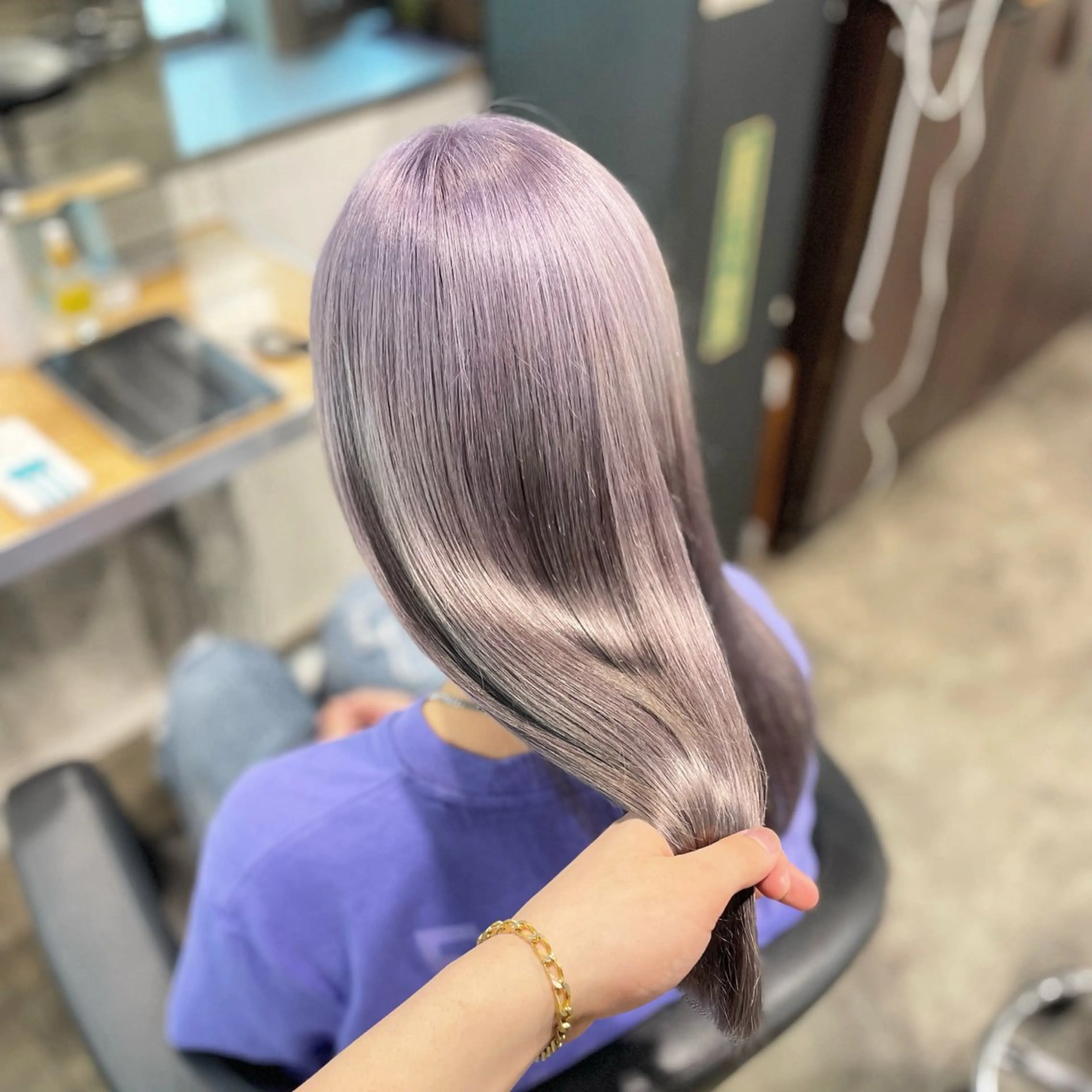 セミロング 艶髪/透明感🪽 DISCO🪽のヘアスタイル