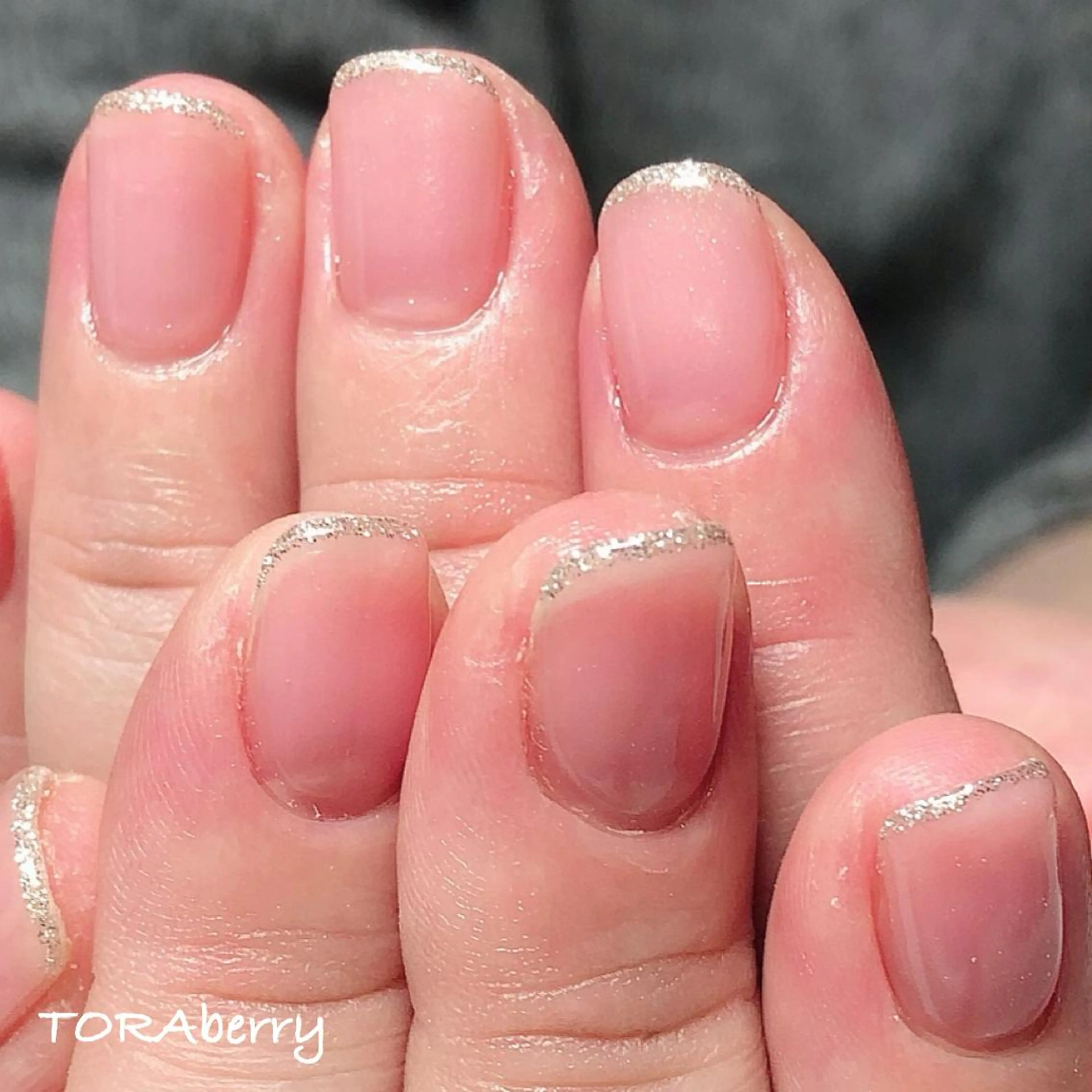 ネイル ラメ(グリッター) ハンドネイル ネイリスト なつみのネイルデザイン