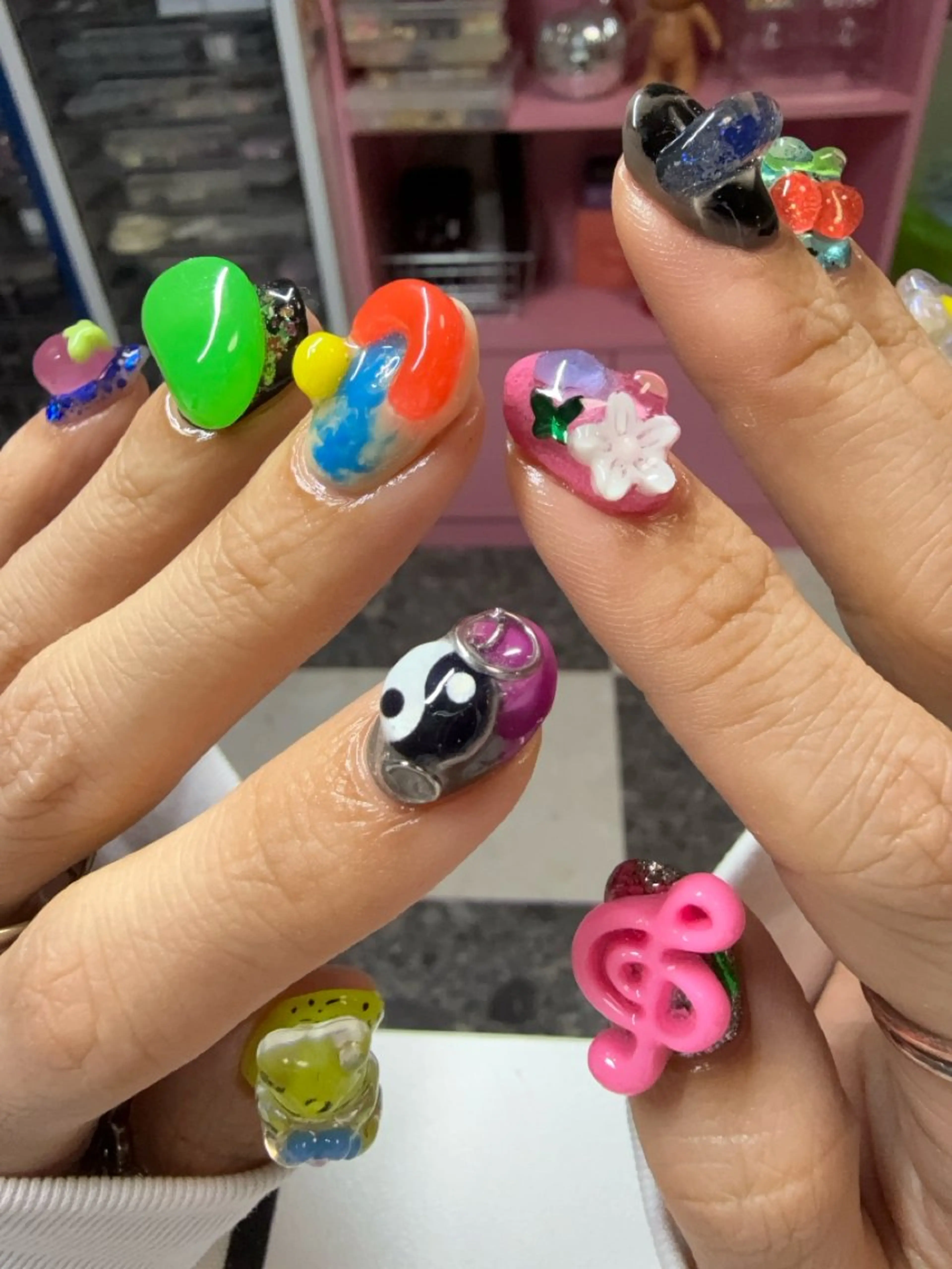 ネイル シンプルネイル ハンドネイル posa nail モエミのネイルデザイン