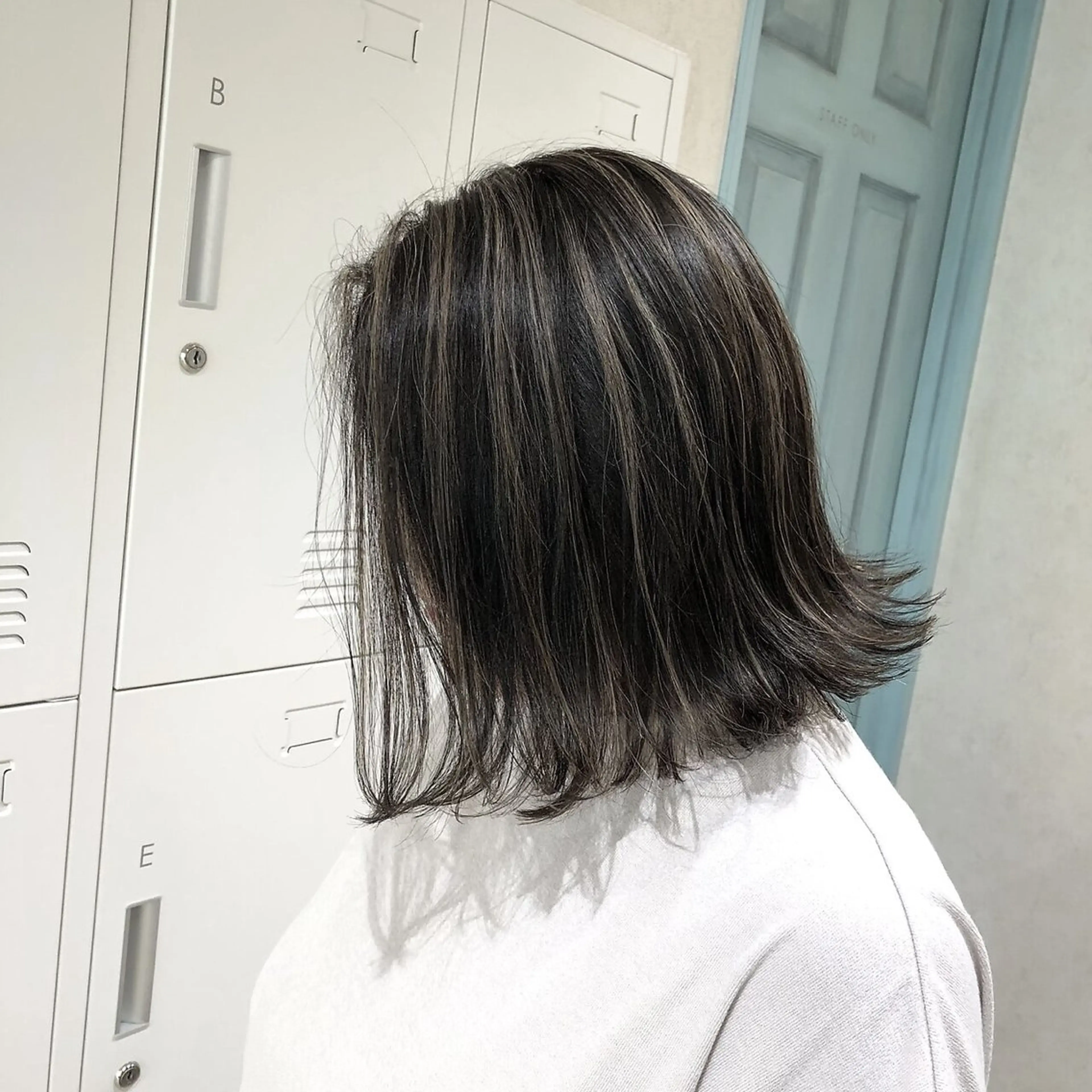 ミディアム カラー ハイライトカラー ハイライト デザインカラー🎨 下北沢 / 磯部のヘアスタイル