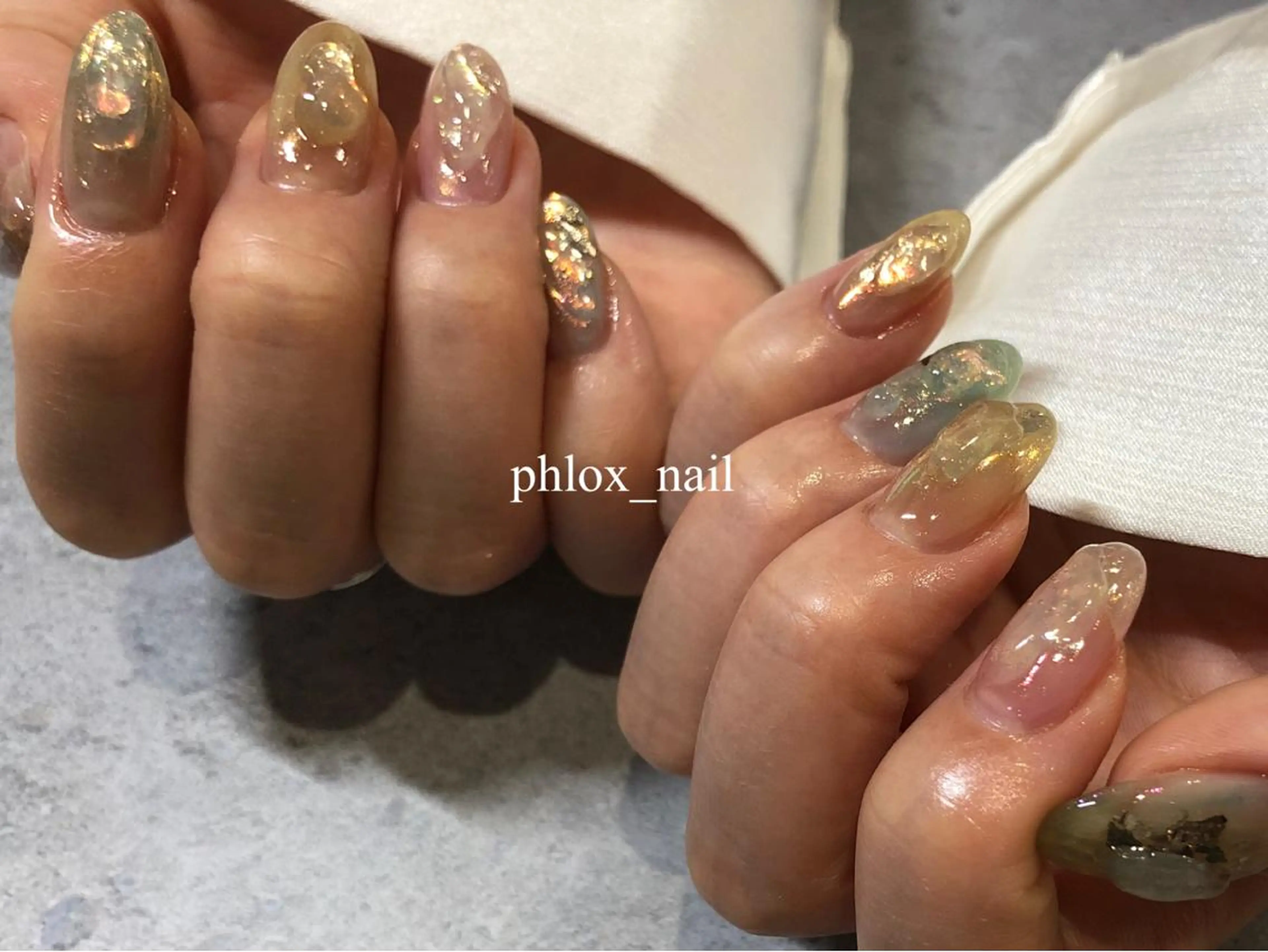 ネイル s/w ＿shokoのネイルデザイン