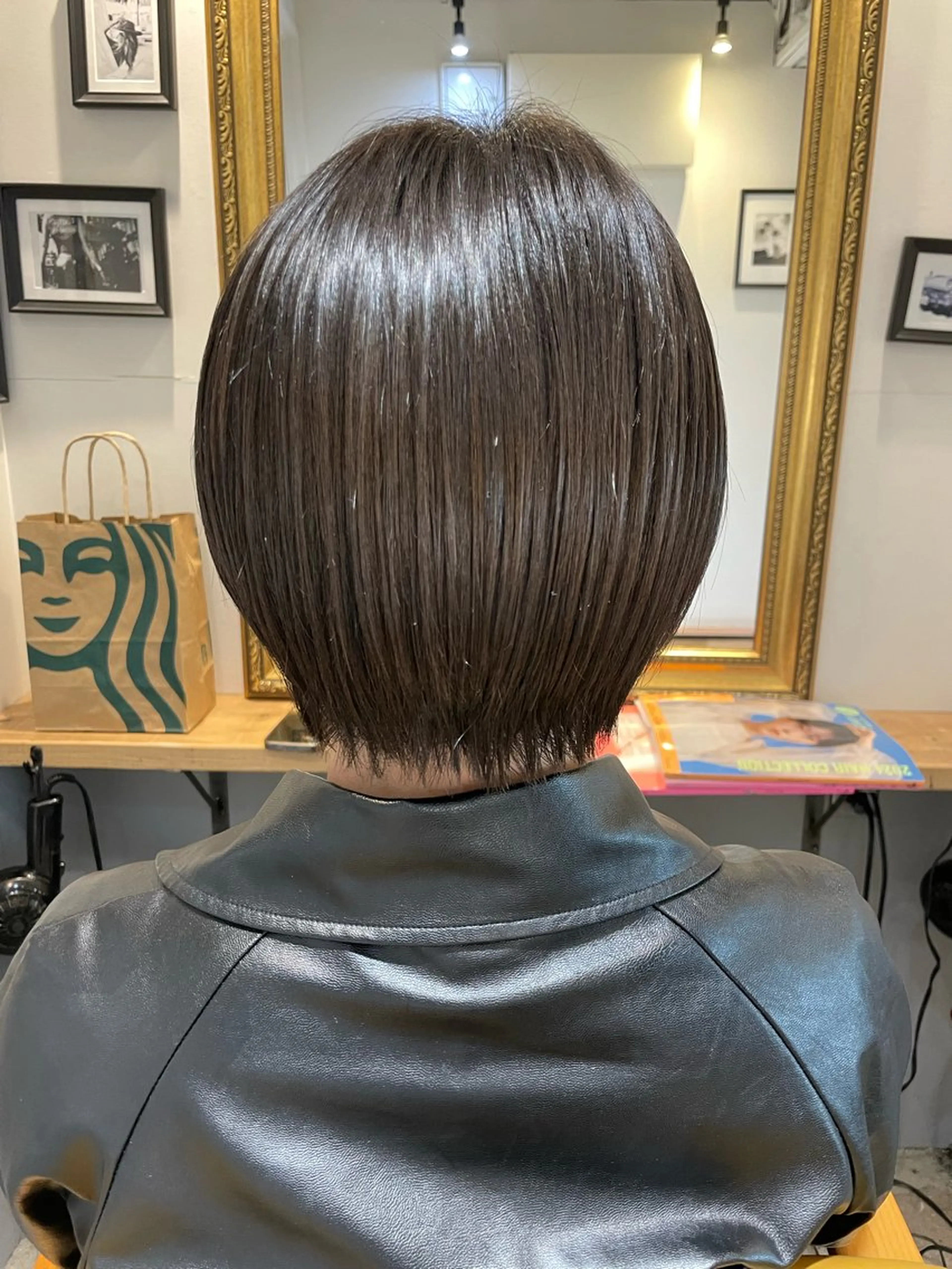 ショート 田中 志織のヘアスタイル