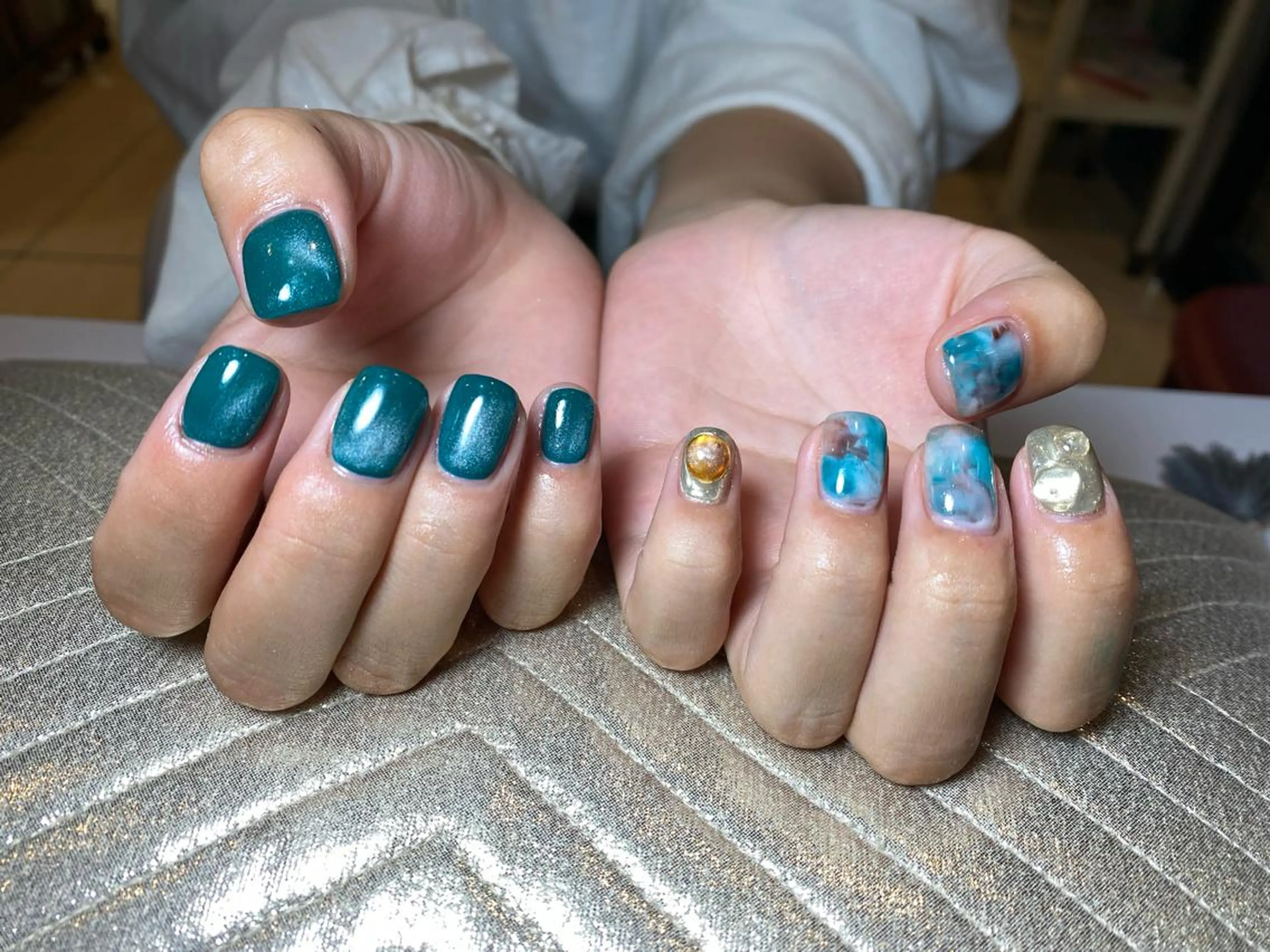 ショート ネイル ハンドネイル 三原 裕紀のマツエク・マツパデザイン