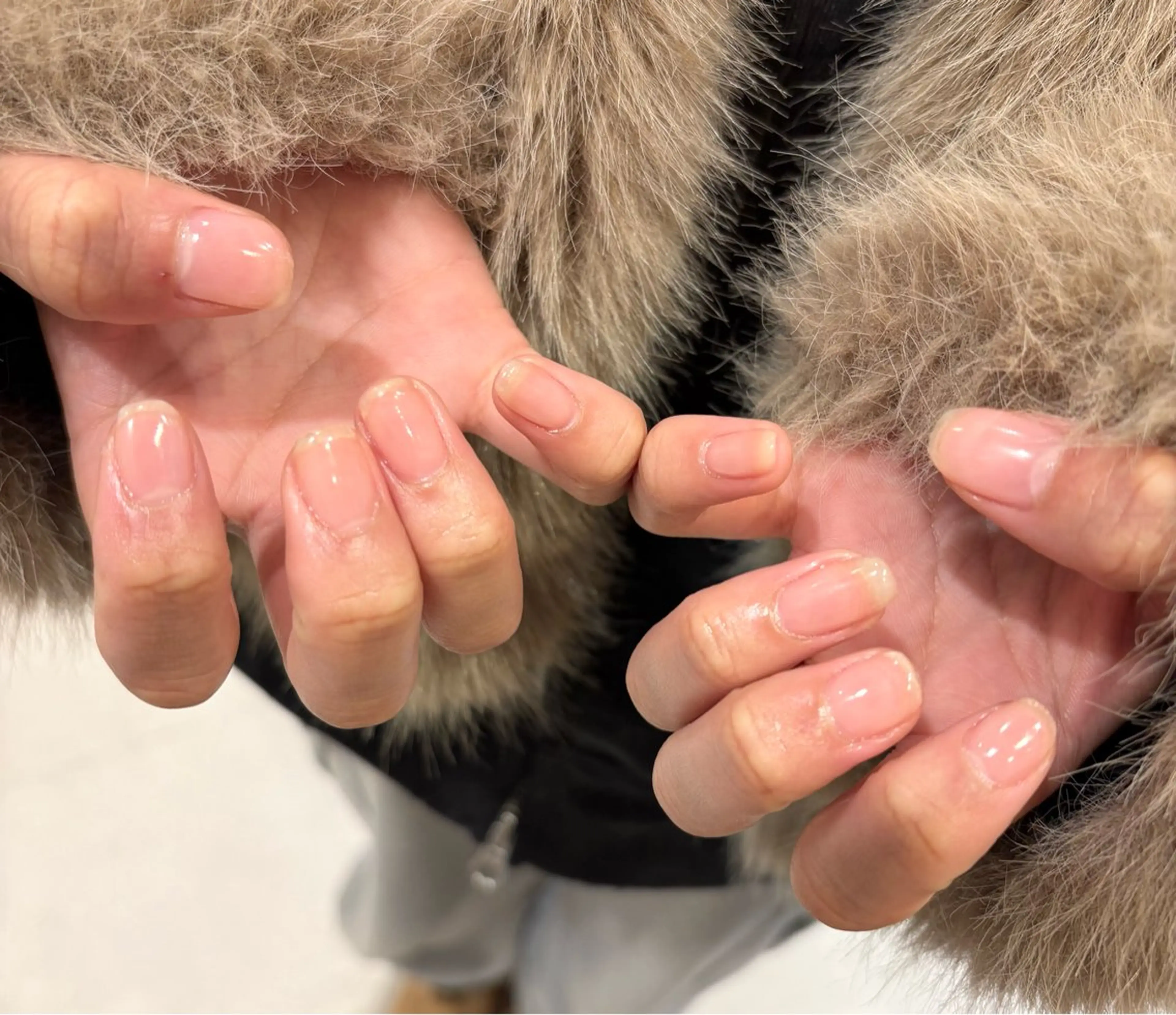 ネイル クリアネイル ぷっくりネイル ハンドネイル salonmadre Rikacoのネイルデザイン