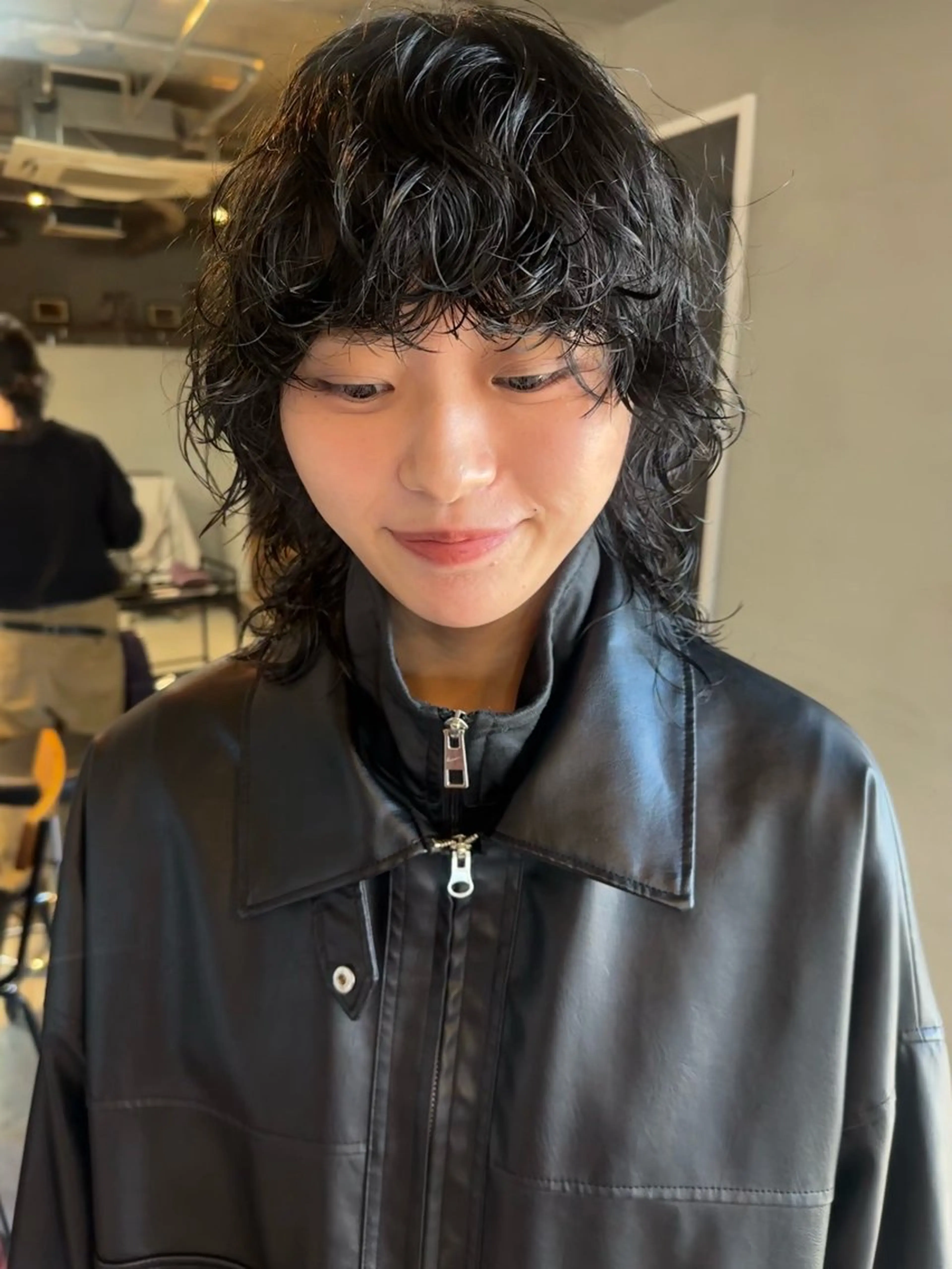 ミディアム カラー パーマ カット ヘアカラー パーマ トリートメント 斎藤祐樹 /レイヤー/パーマのヘアスタイル