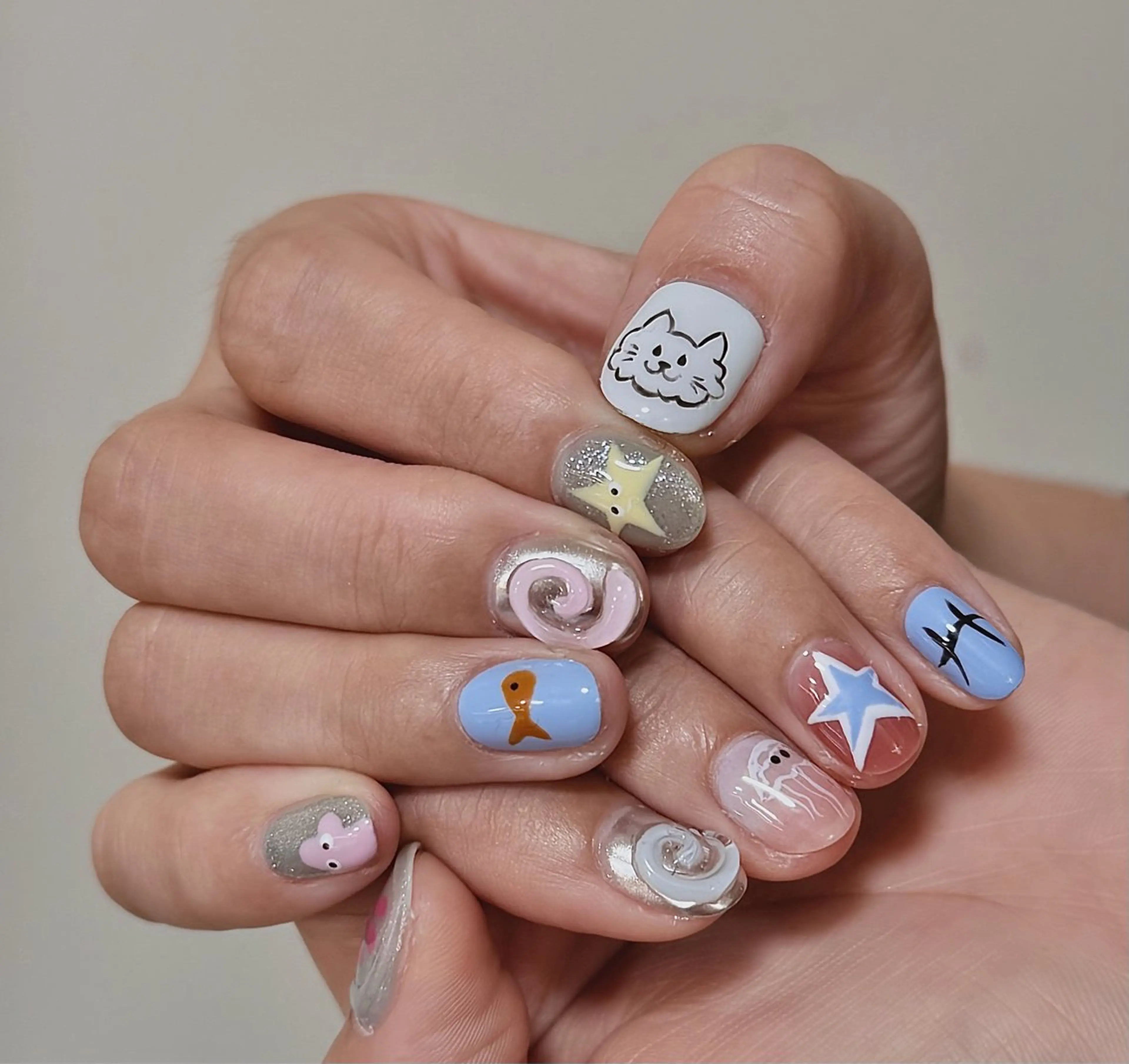 手描きアートコースの写真