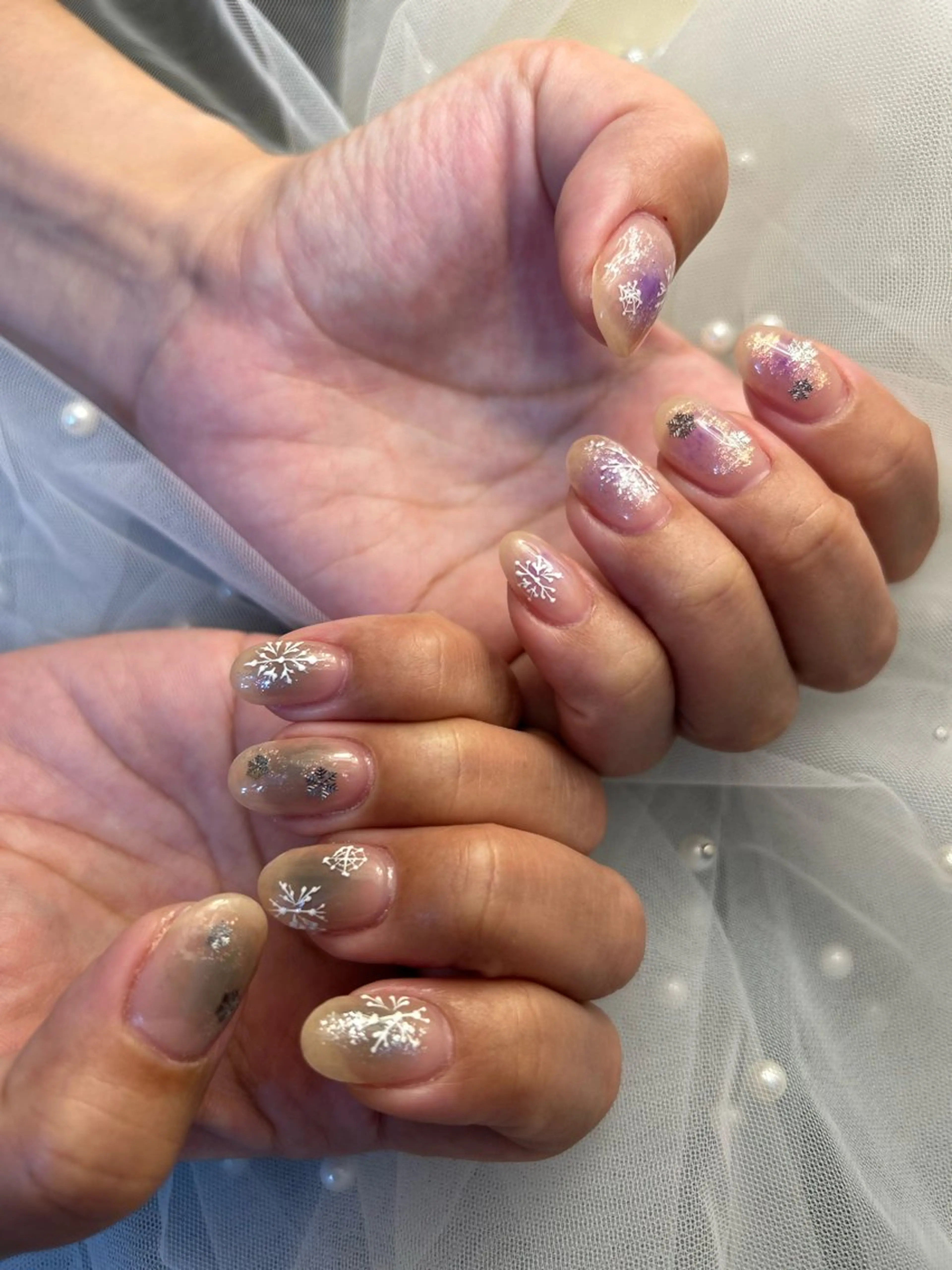 ネイル ハンドネイル フットネイル ✴︎ Delightのネイルデザイン