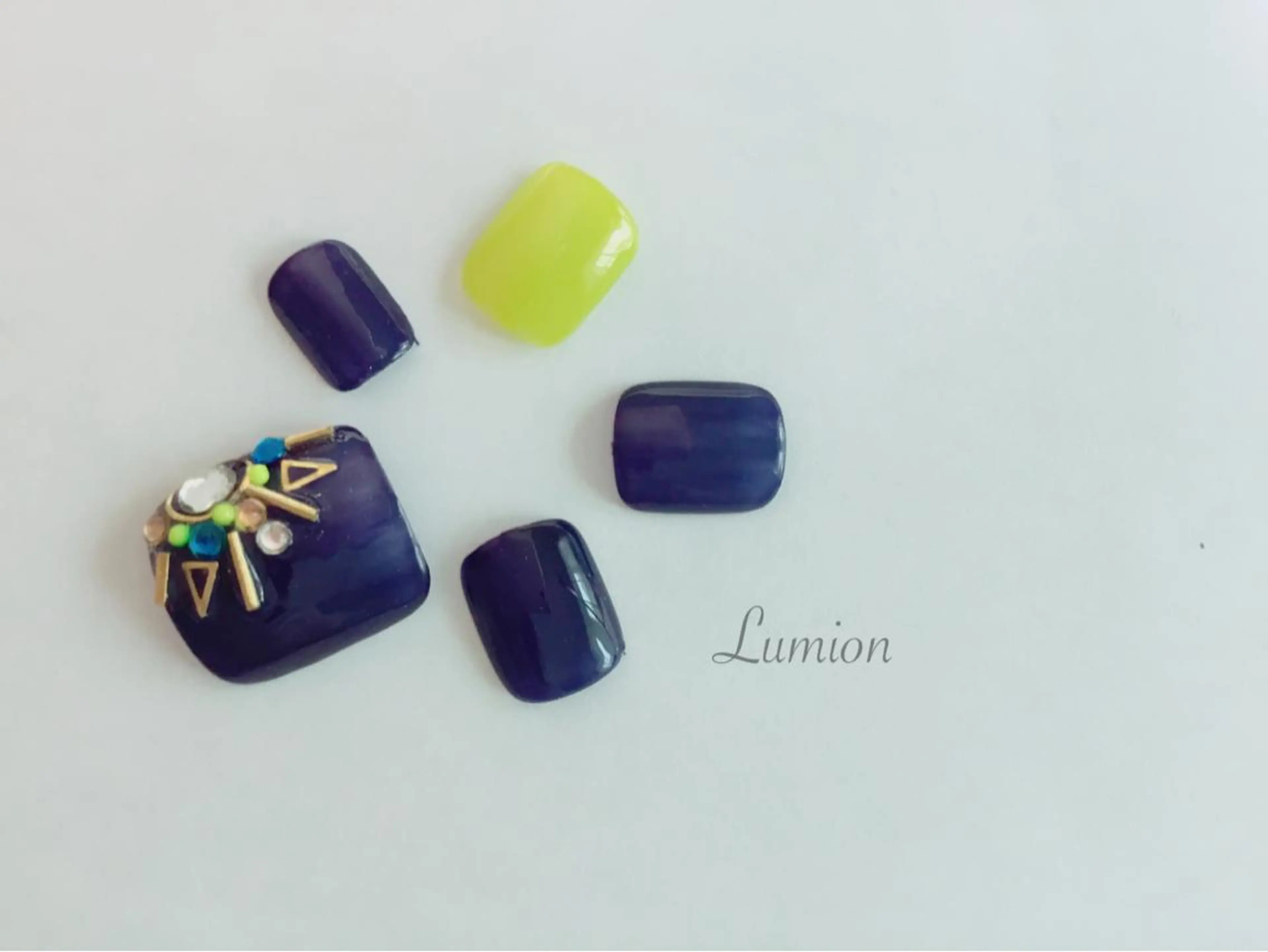 ネイル フットネイル フットネイル 菊地 美沙斗のネイルデザイン