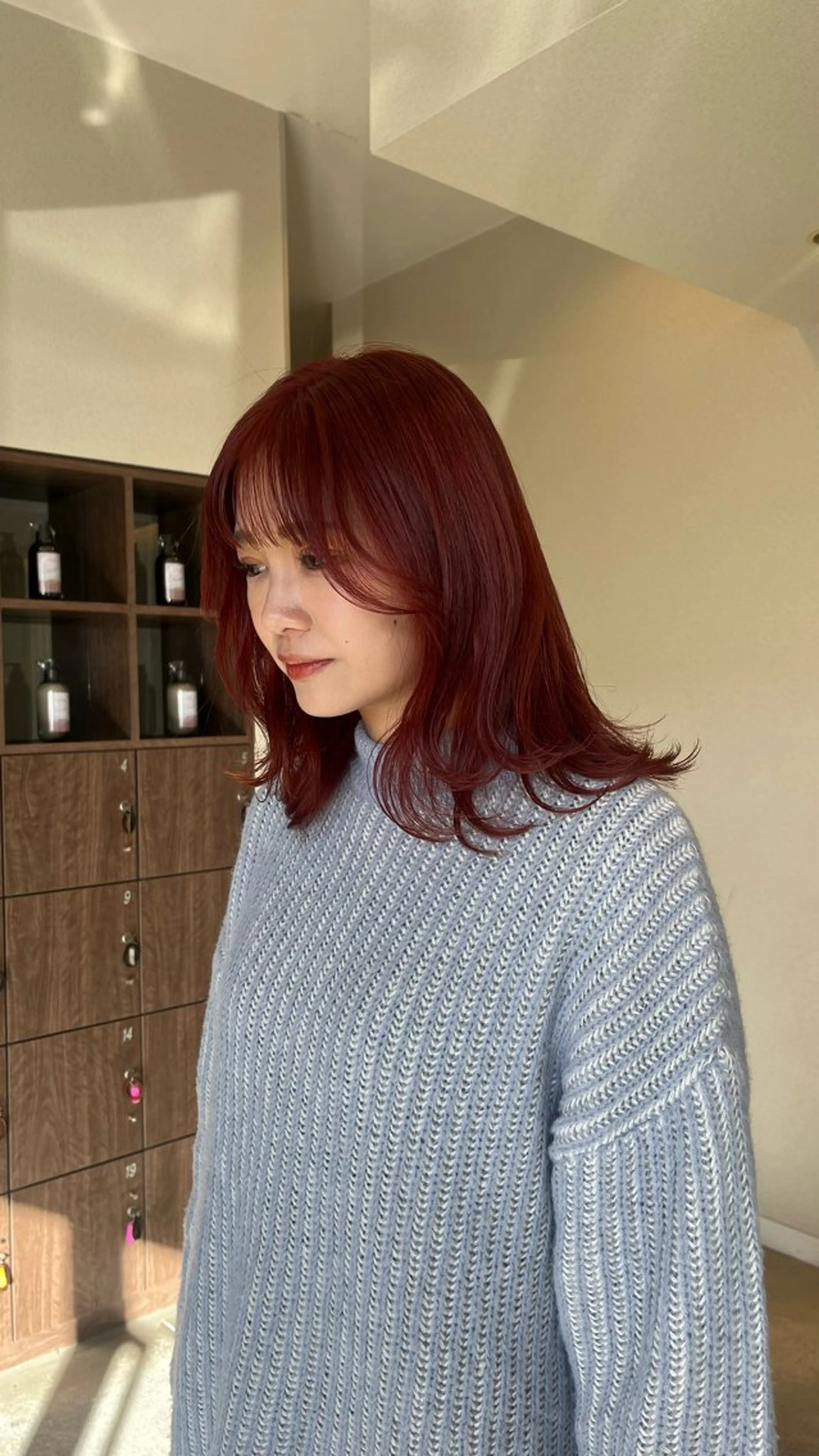 カラー 服部 沙弥佳のヘアスタイル