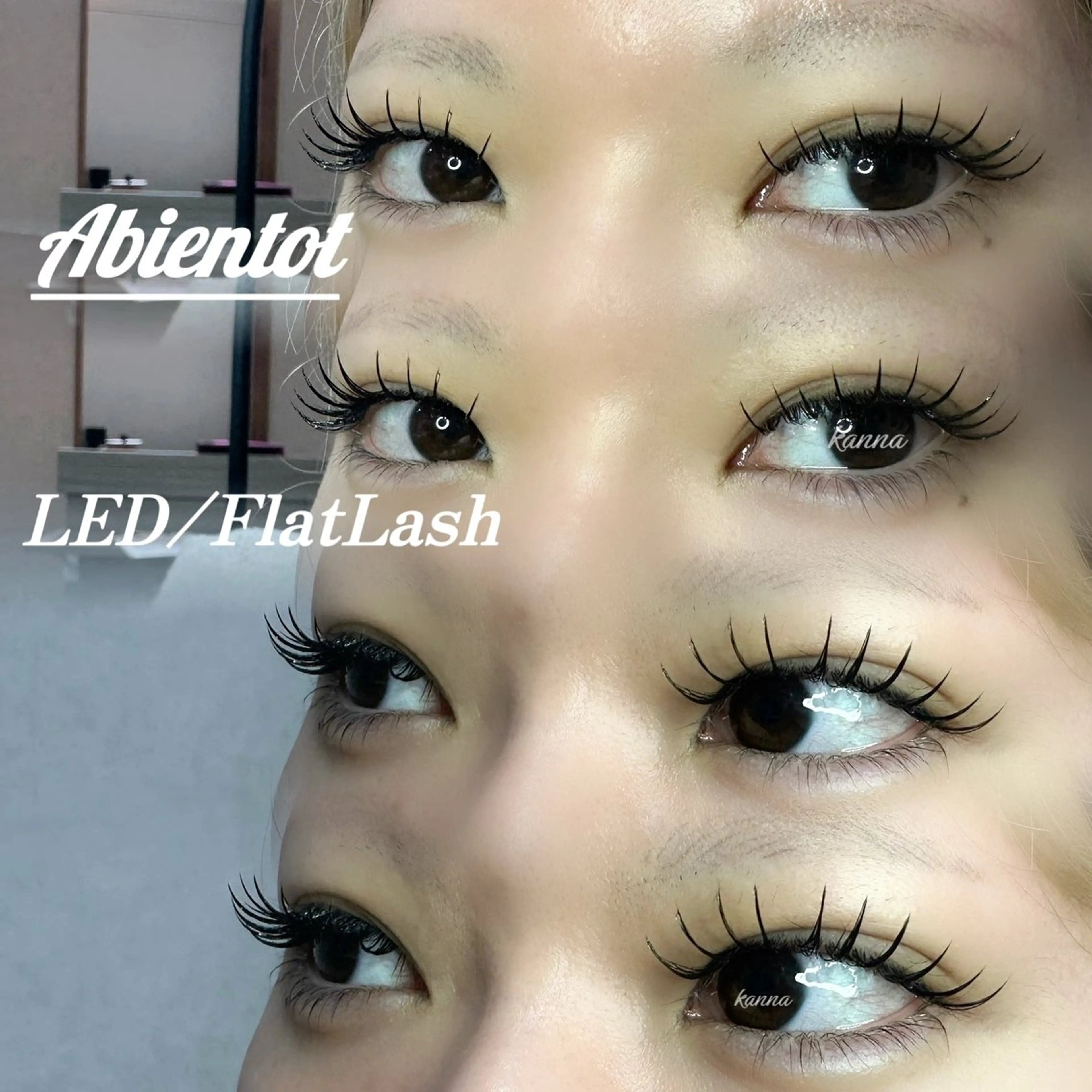 マツエク・マツパ Abientot Kannaのマツエク・マツパデザイン