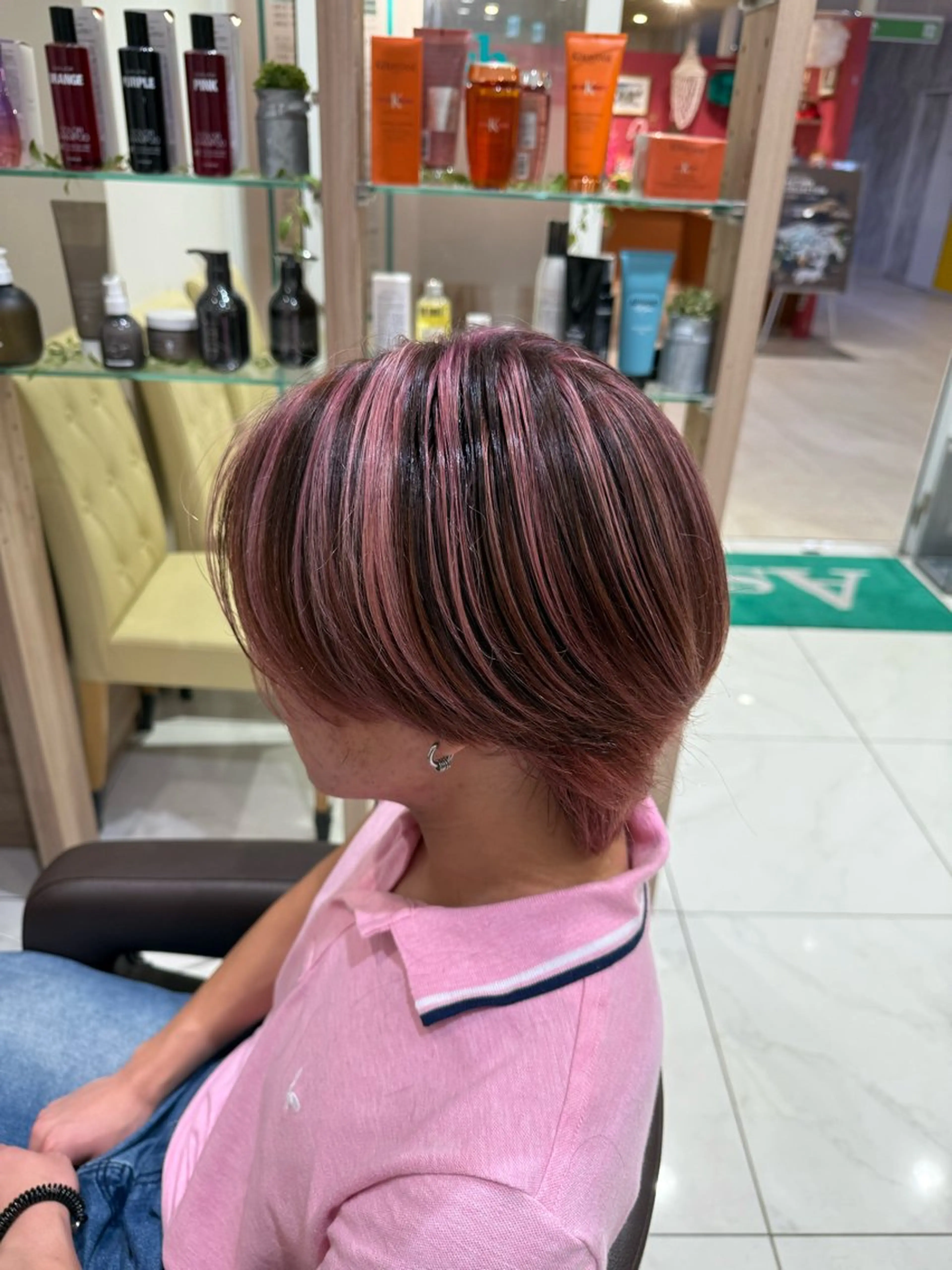 メンズ メンズバレイヤージュ ヘアカラー 💎玉村 愛李💎 【ash 津田沼店】のヘアスタイル