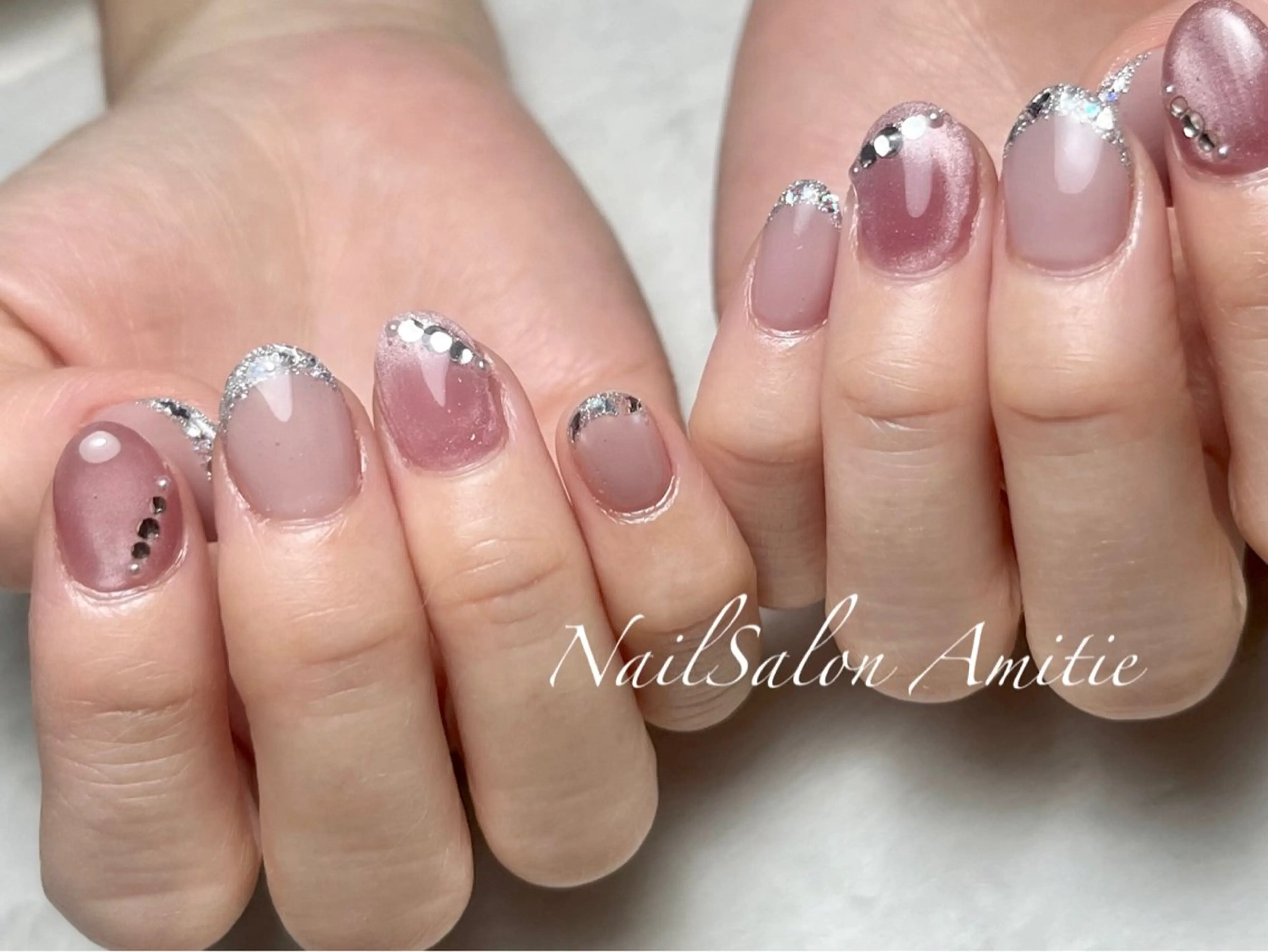 ネイル ハンドネイル NailSalon Amitieのネイルデザイン
