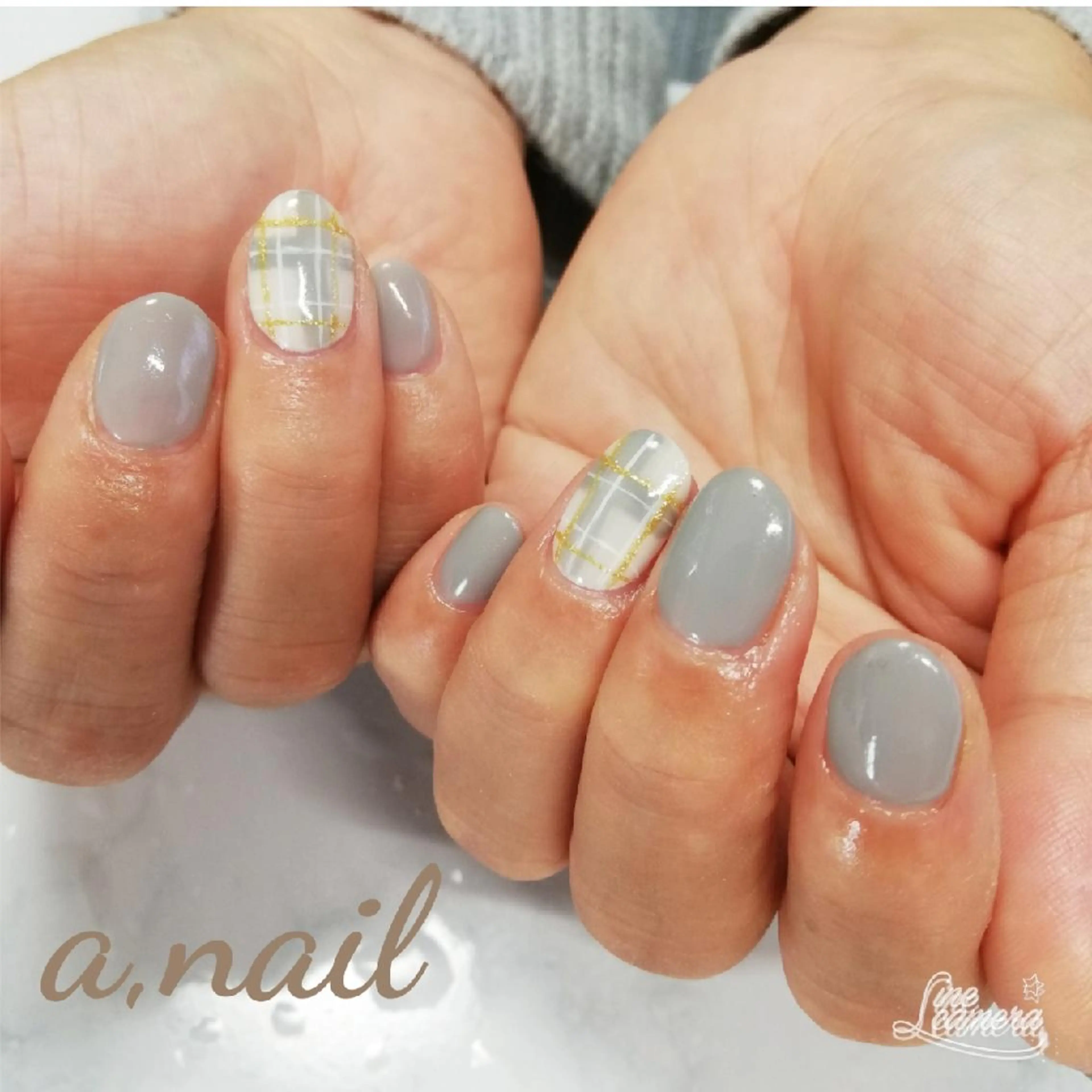 ネイル シンプルネイル ハンドネイル ネイルサロン エーネイルのネイルデザイン