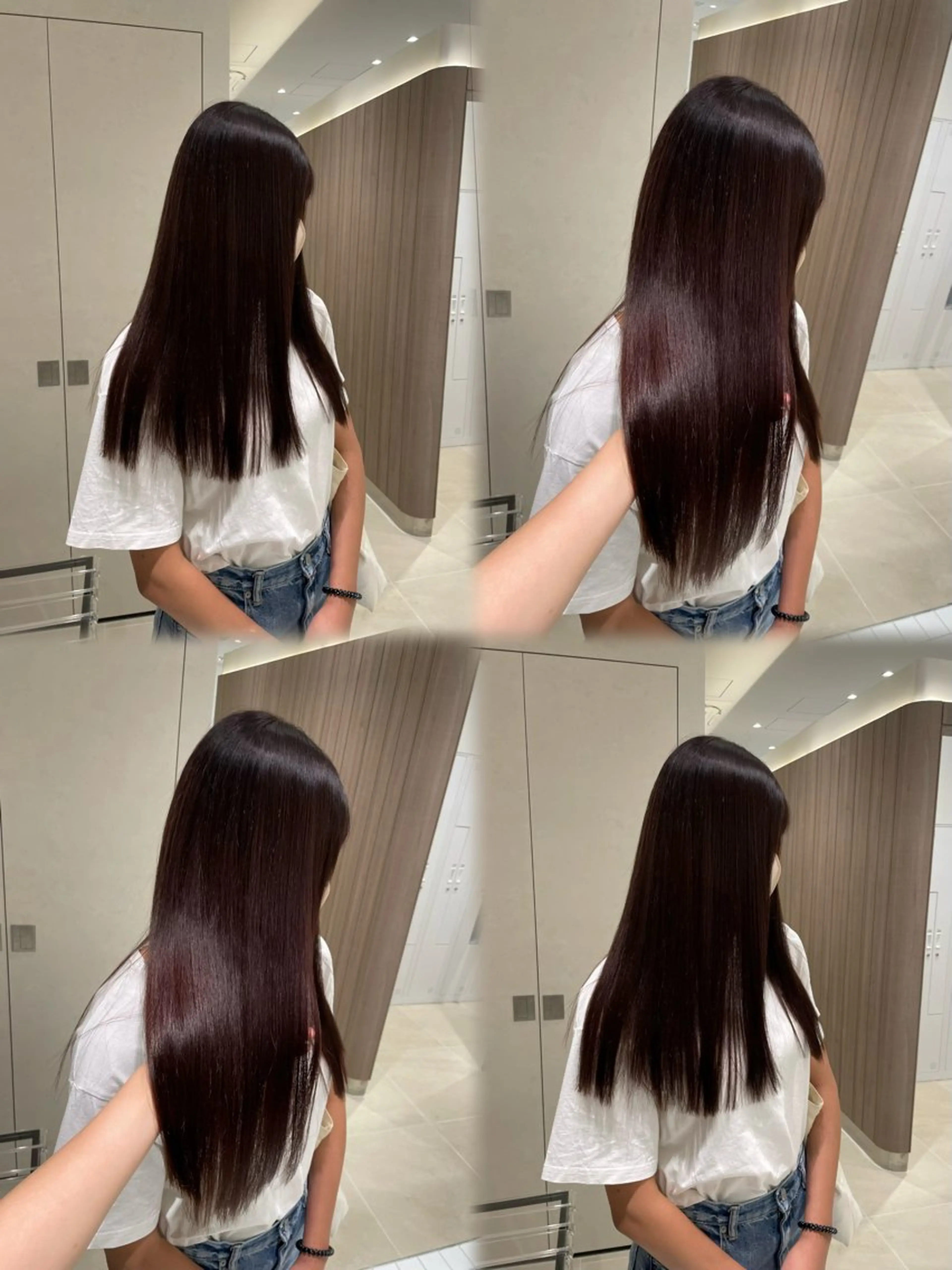 カット×縮毛矯正×ライトモイストtmの写真