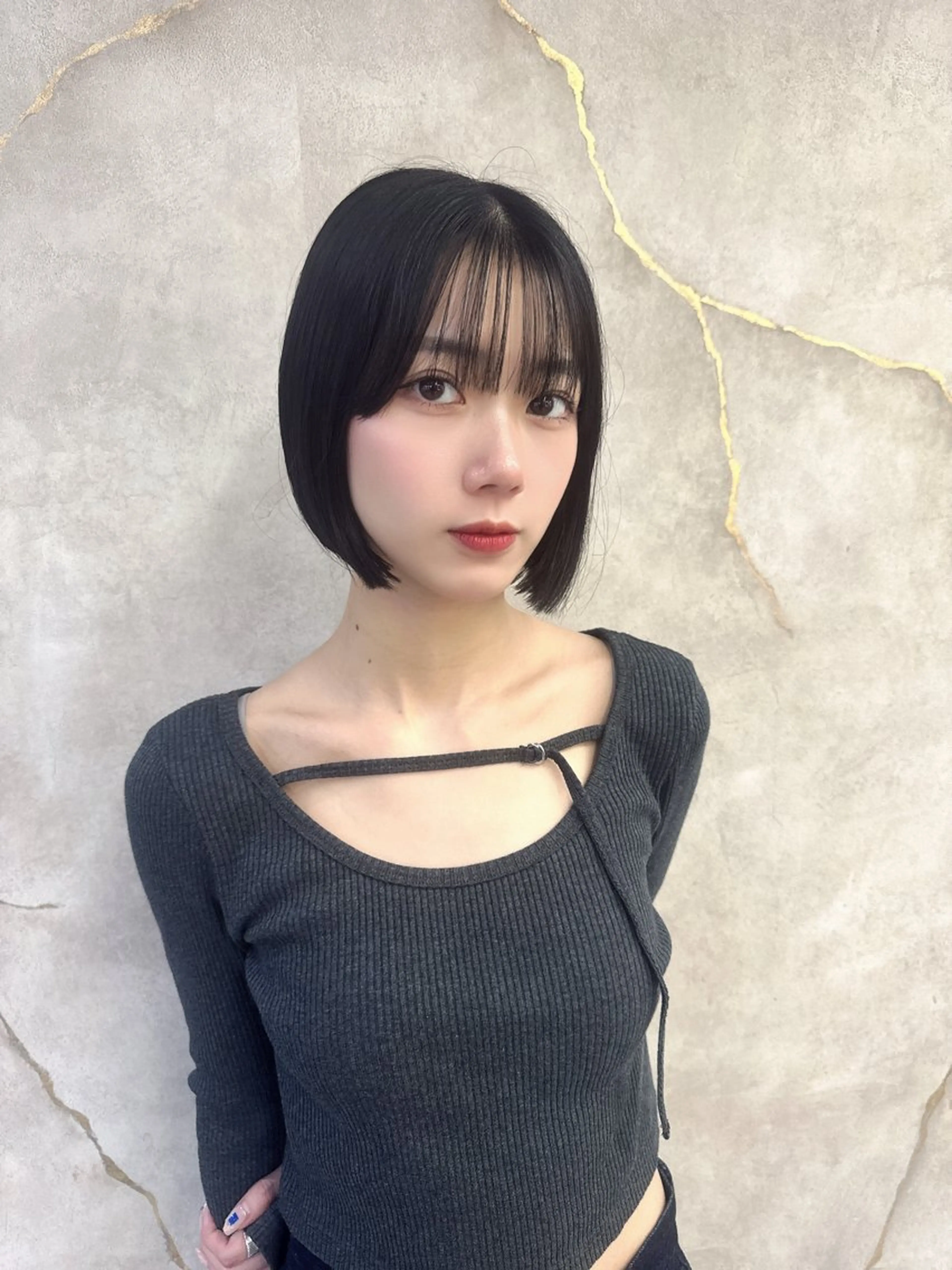 🌈1月限定バッサリボブカット🌈カット➕超音波アイロン付き✨️内部補修トリートメント🫧の写真