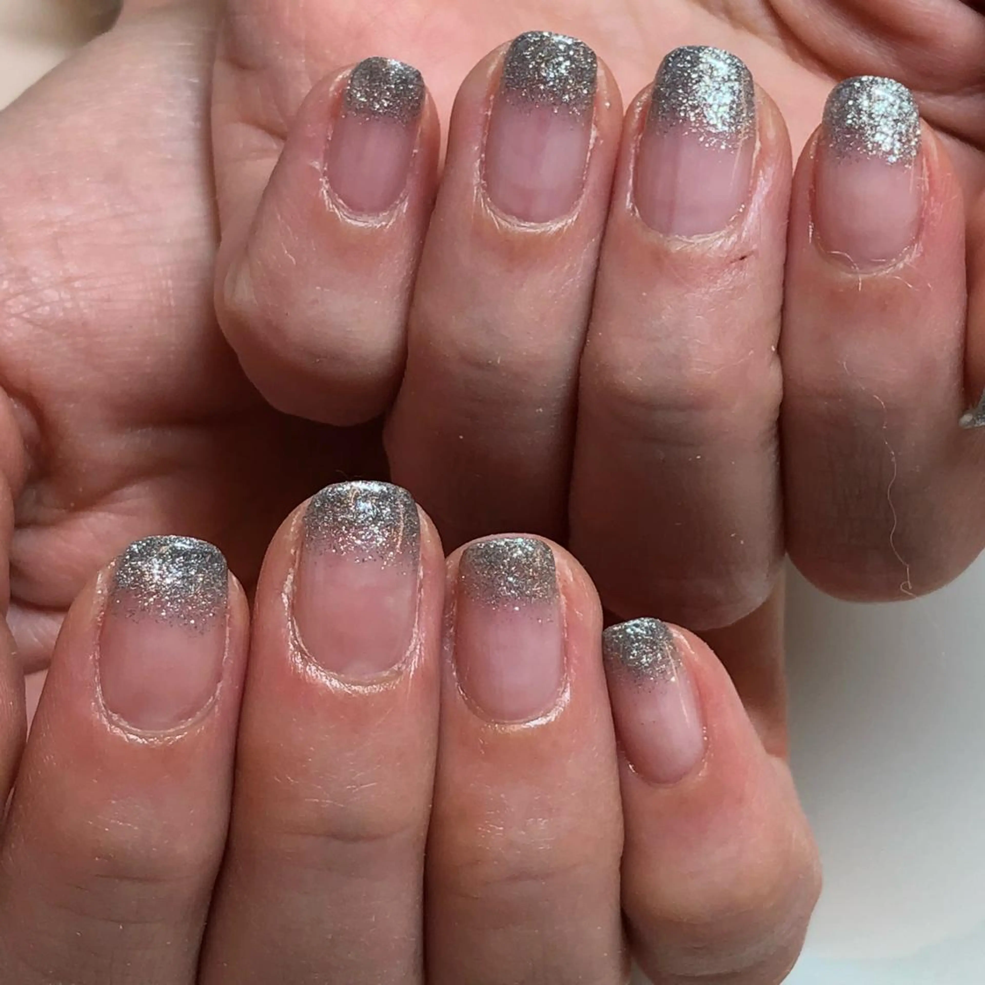 ネイル グラデーション ラメ(グリッター) ラメグラデーション KIREIE NAILSのネイルデザイン