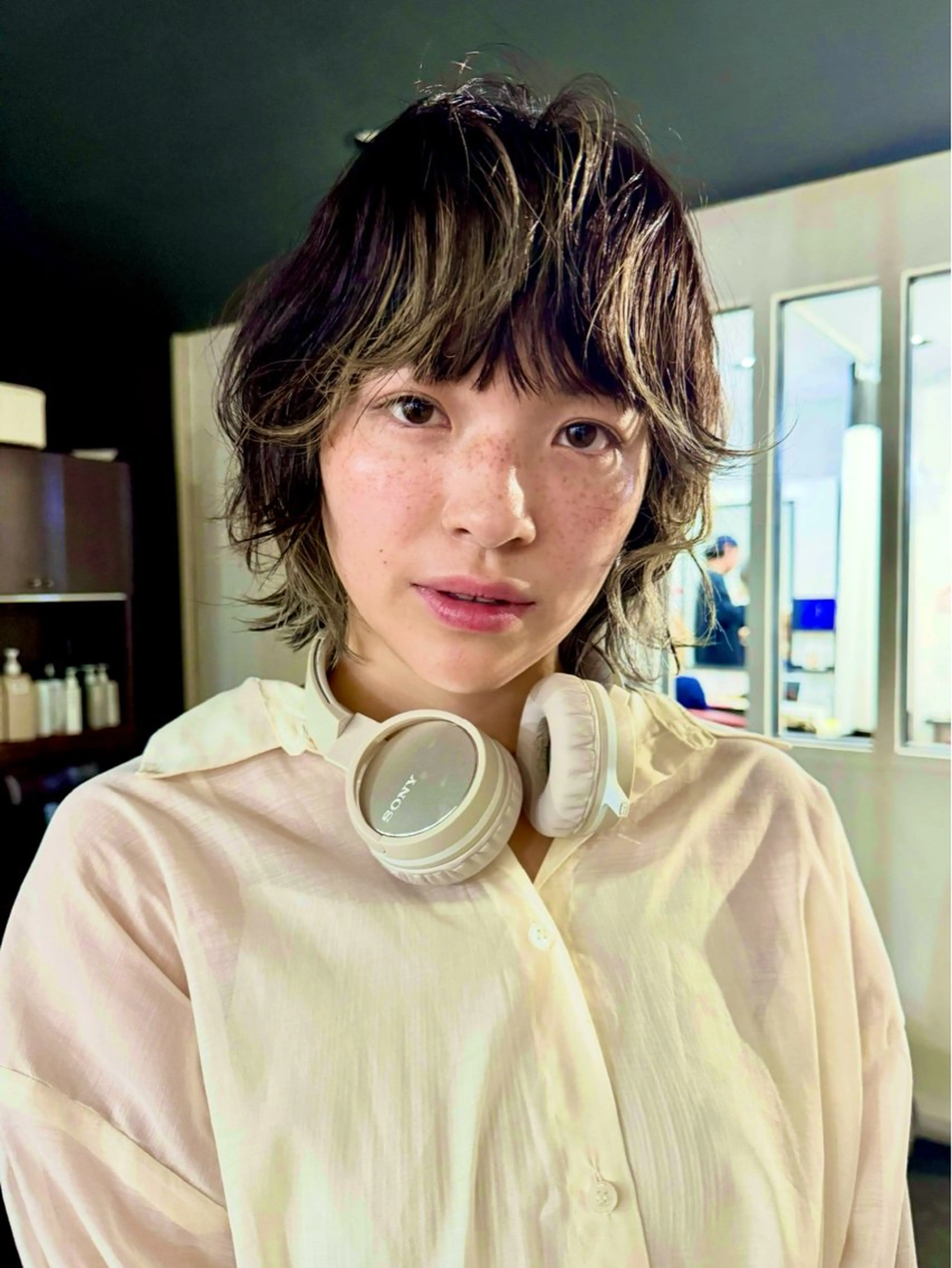 ショート パーマ パーマスタイル NARVIS井上柊生のヘアスタイル