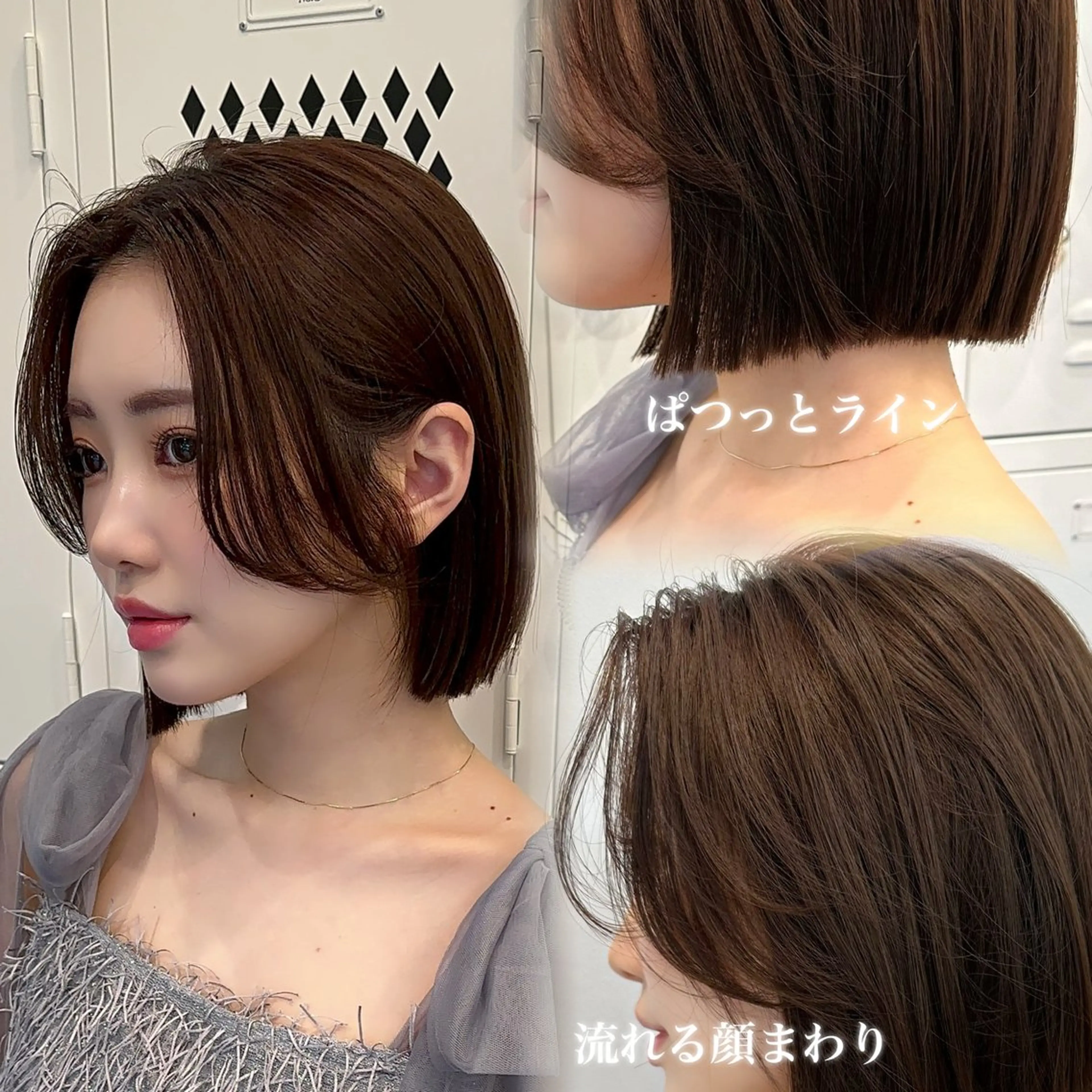 ショート カット タンバルモリ/ タッセルボブ/神山のヘアスタイル