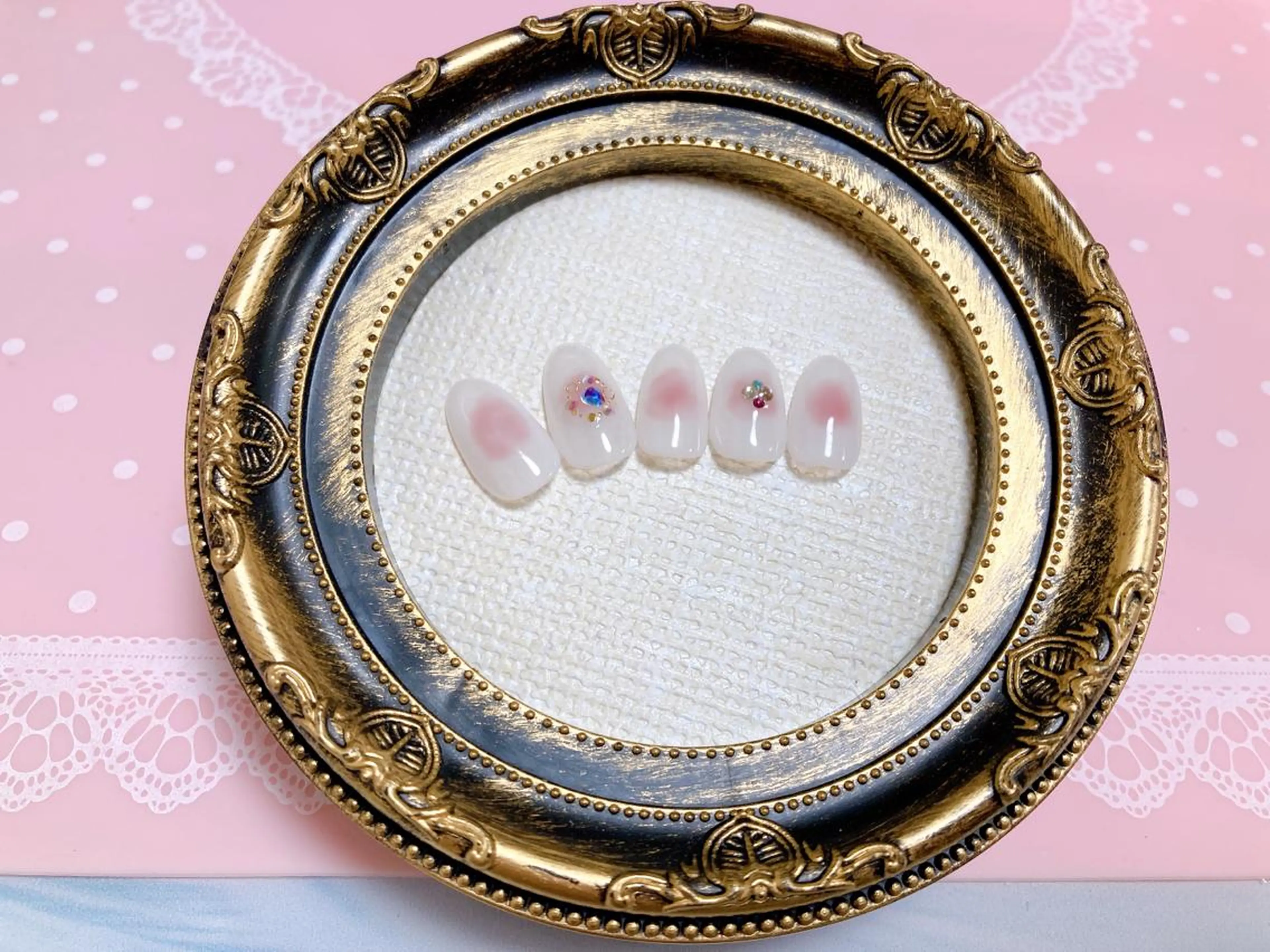 ネイル チークネイル オフィスネイル プライベートサロン eternanailのネイルデザイン