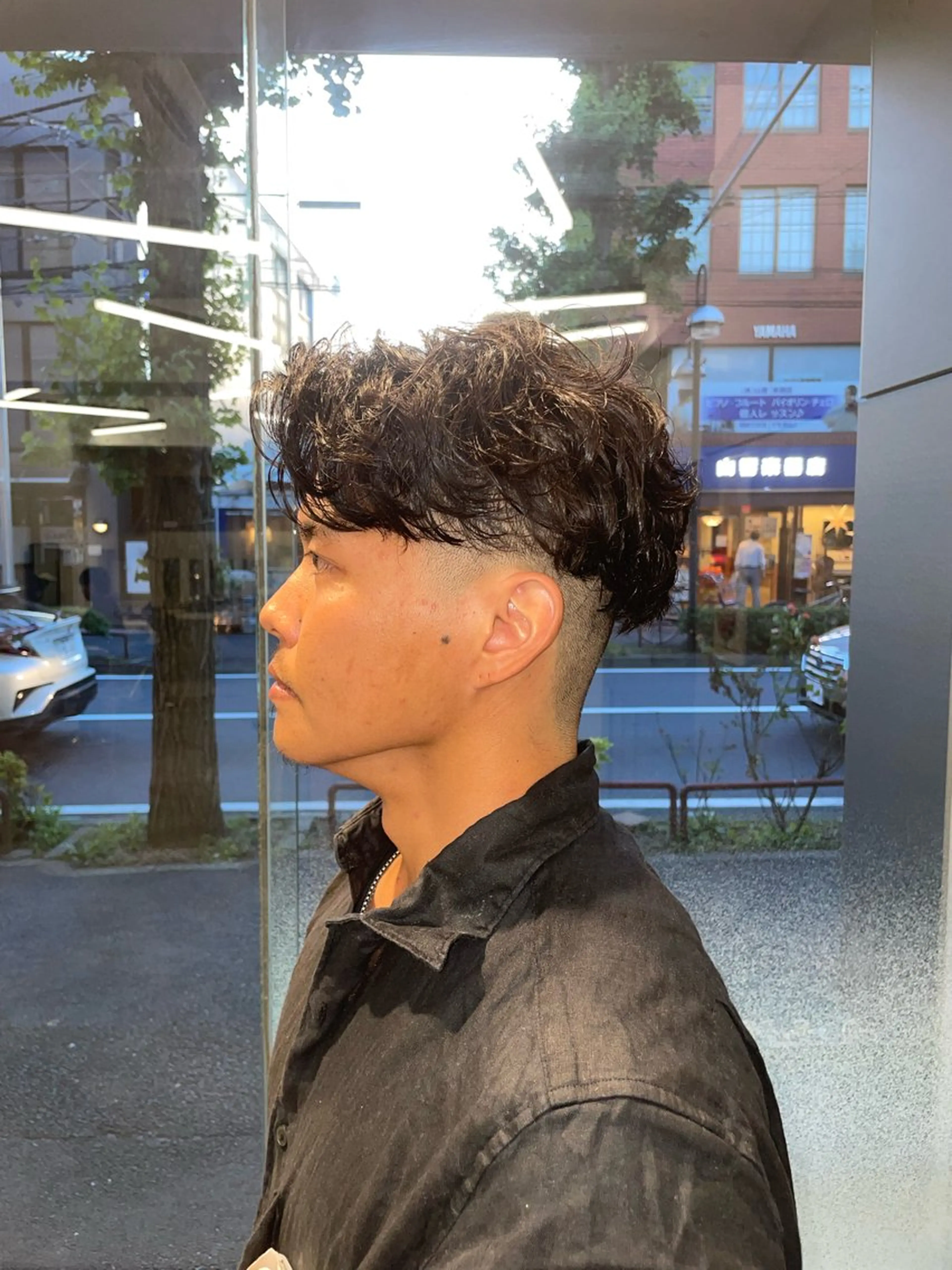 ショート パーマ メンズ カット パーマ メンズ 🔫KOKIのヘアスタイル