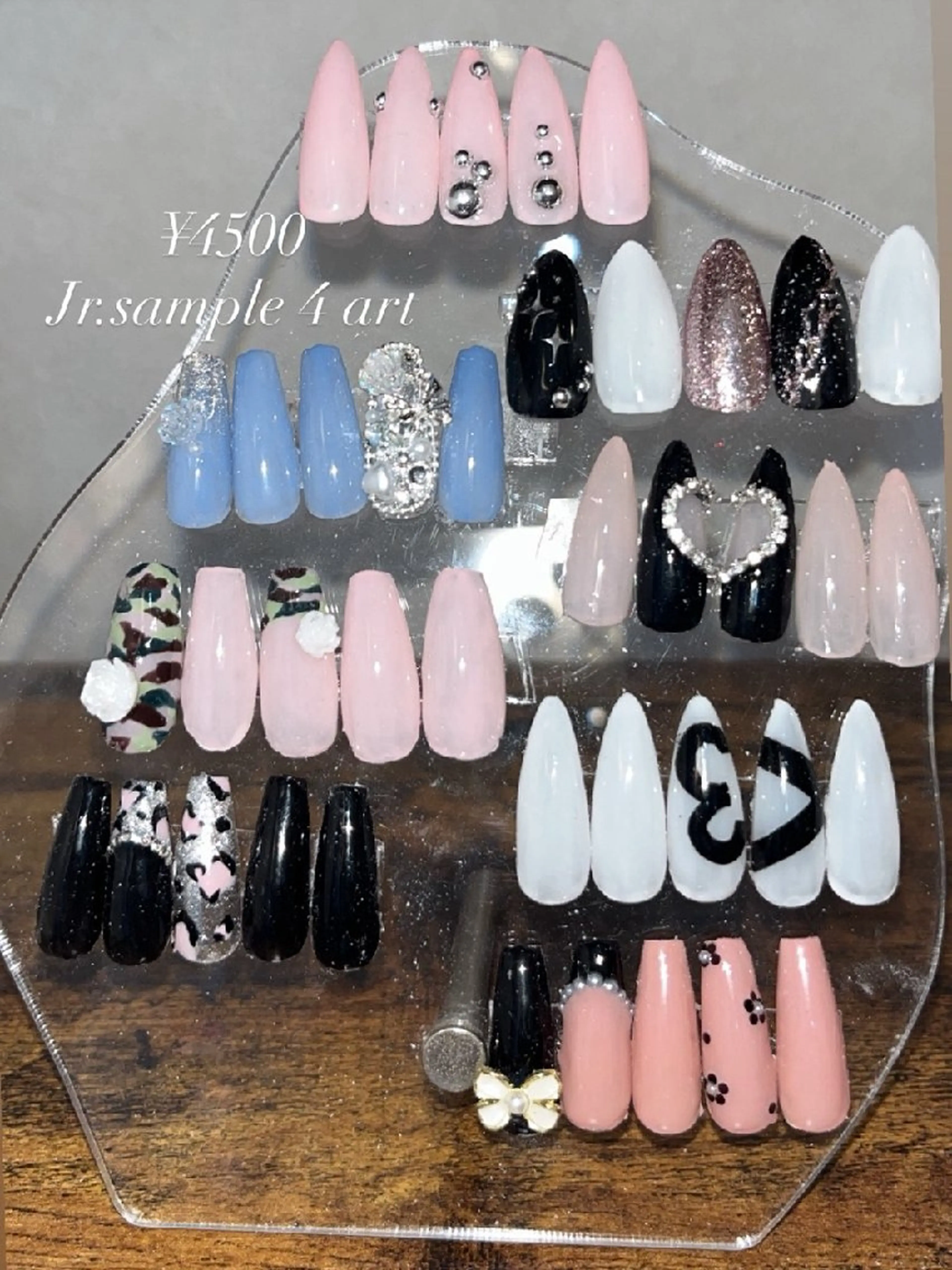 Jrネイリスト限定価格✨️定額4本サンプルコースの写真