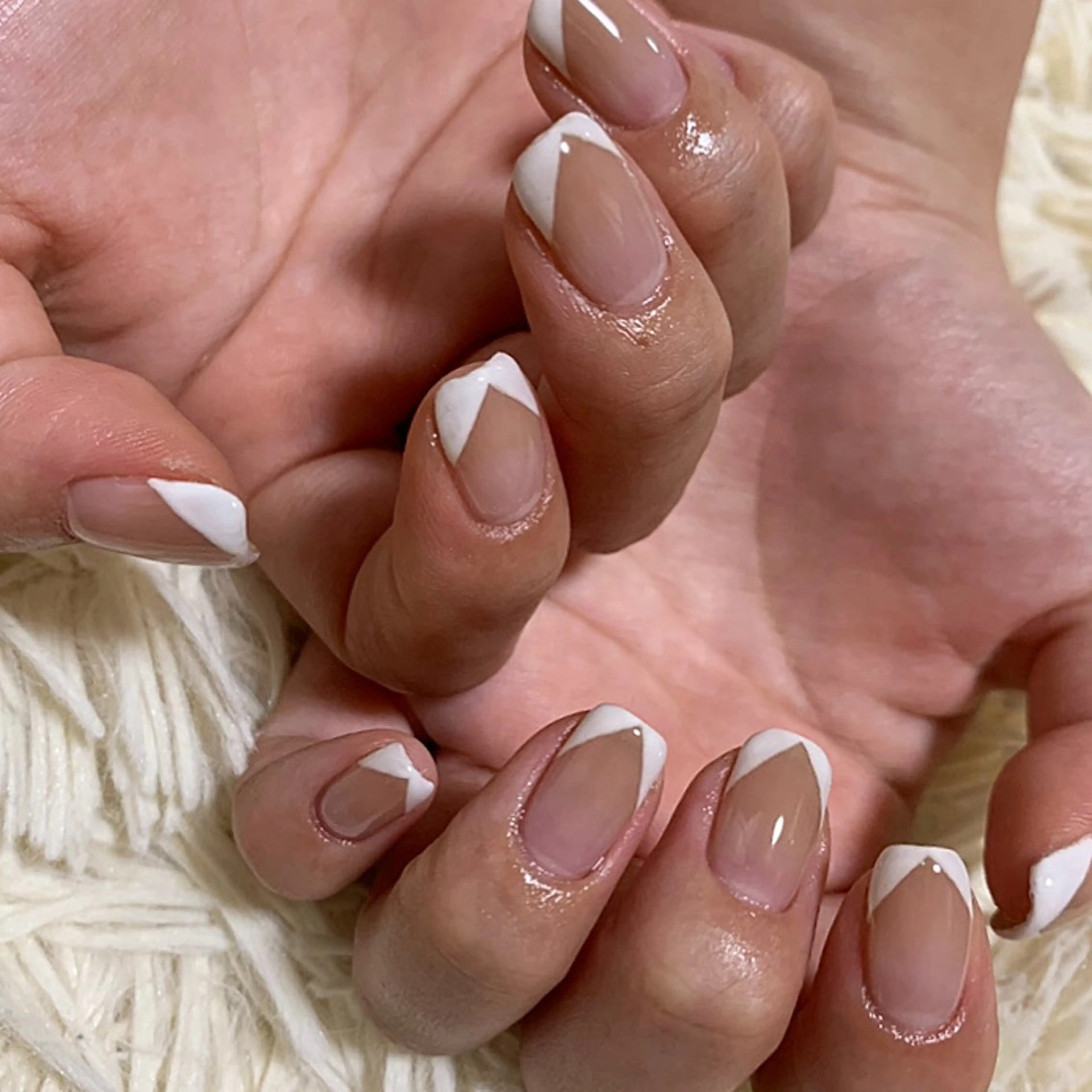 ネイル フレンチネイル nakajima kuraraのネイルデザイン