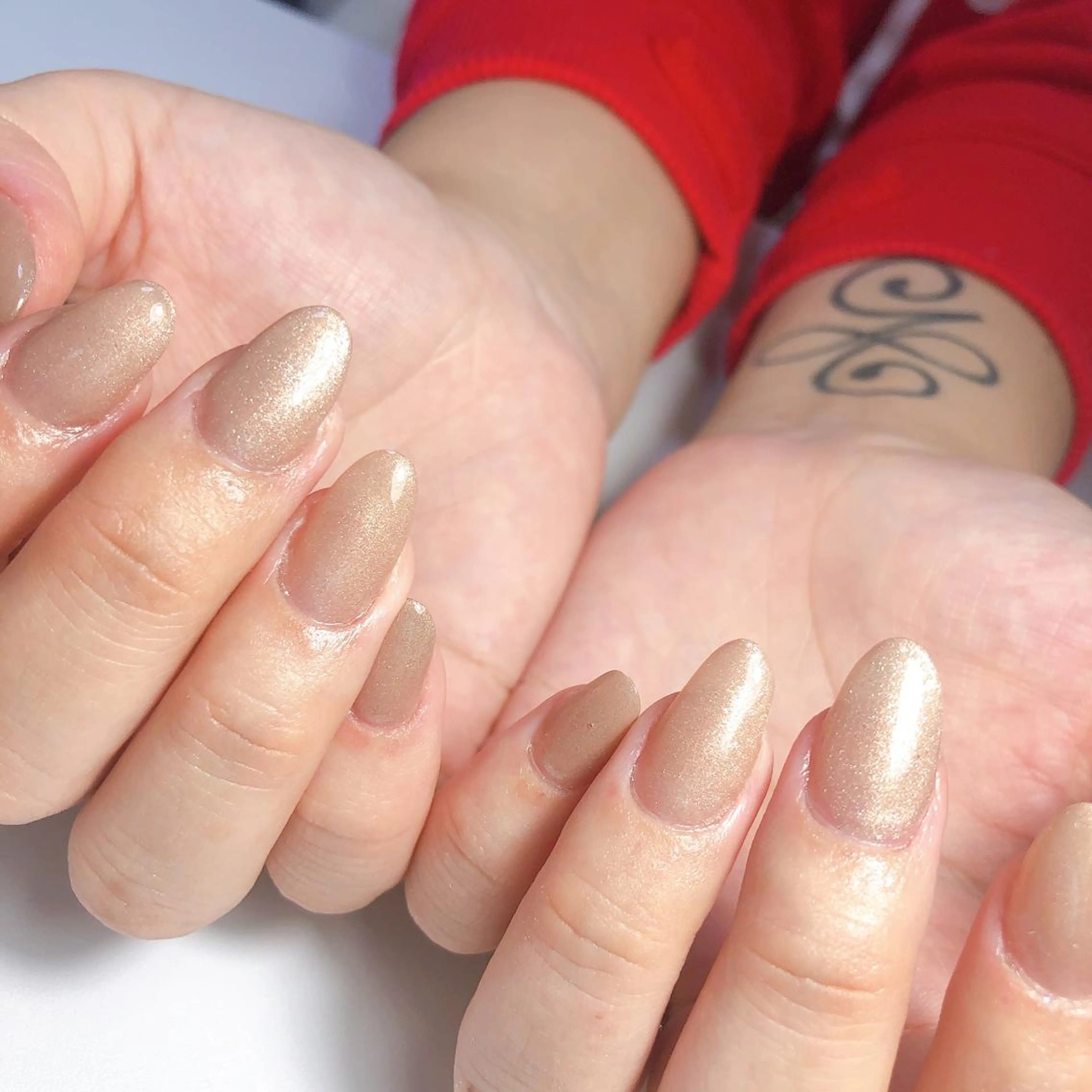 ネイル 長さ出し ワンカラーネイル ハンドネイル Nail Salon Coniglioのネイルデザイン