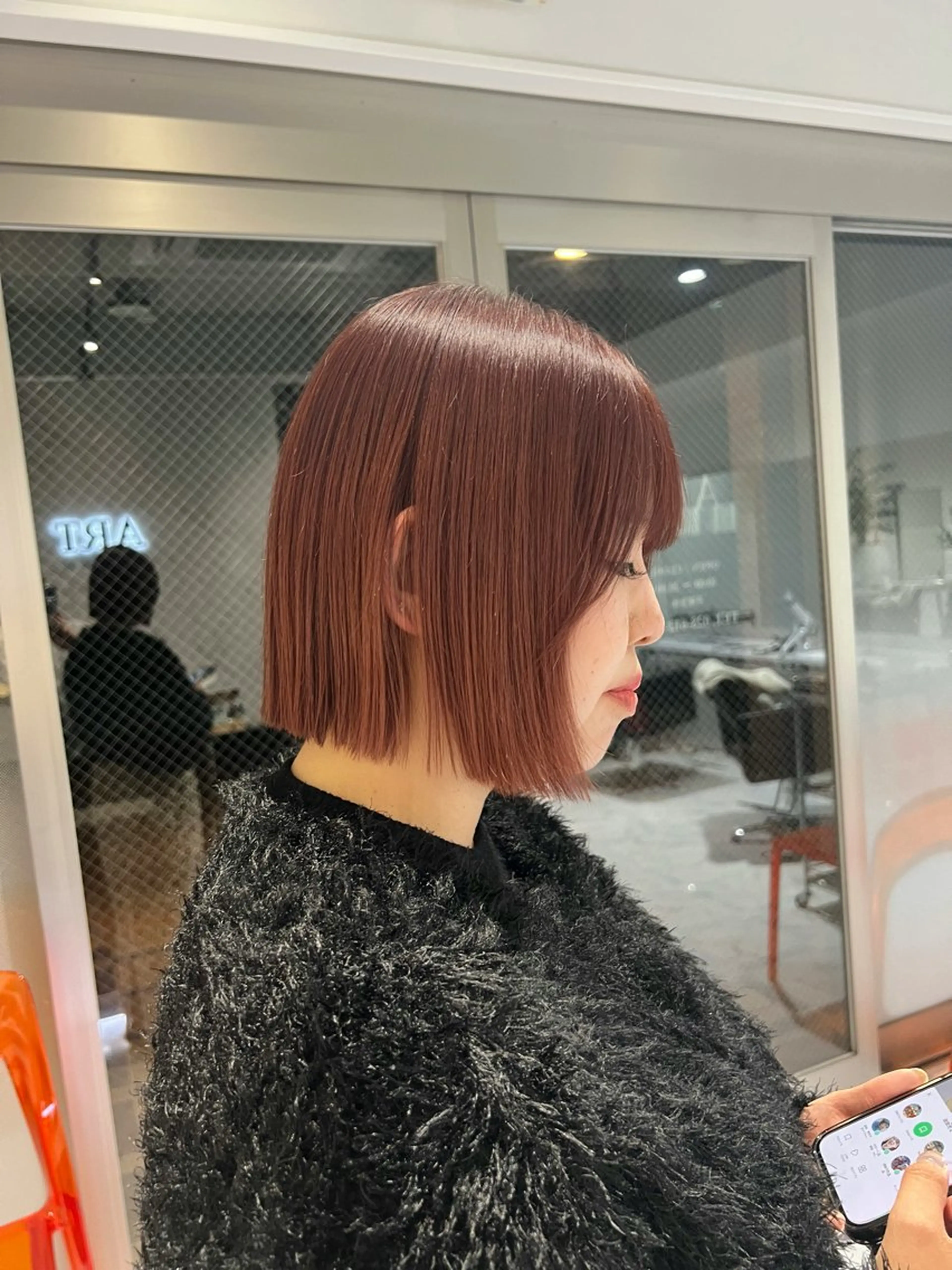 ボブカットの写真