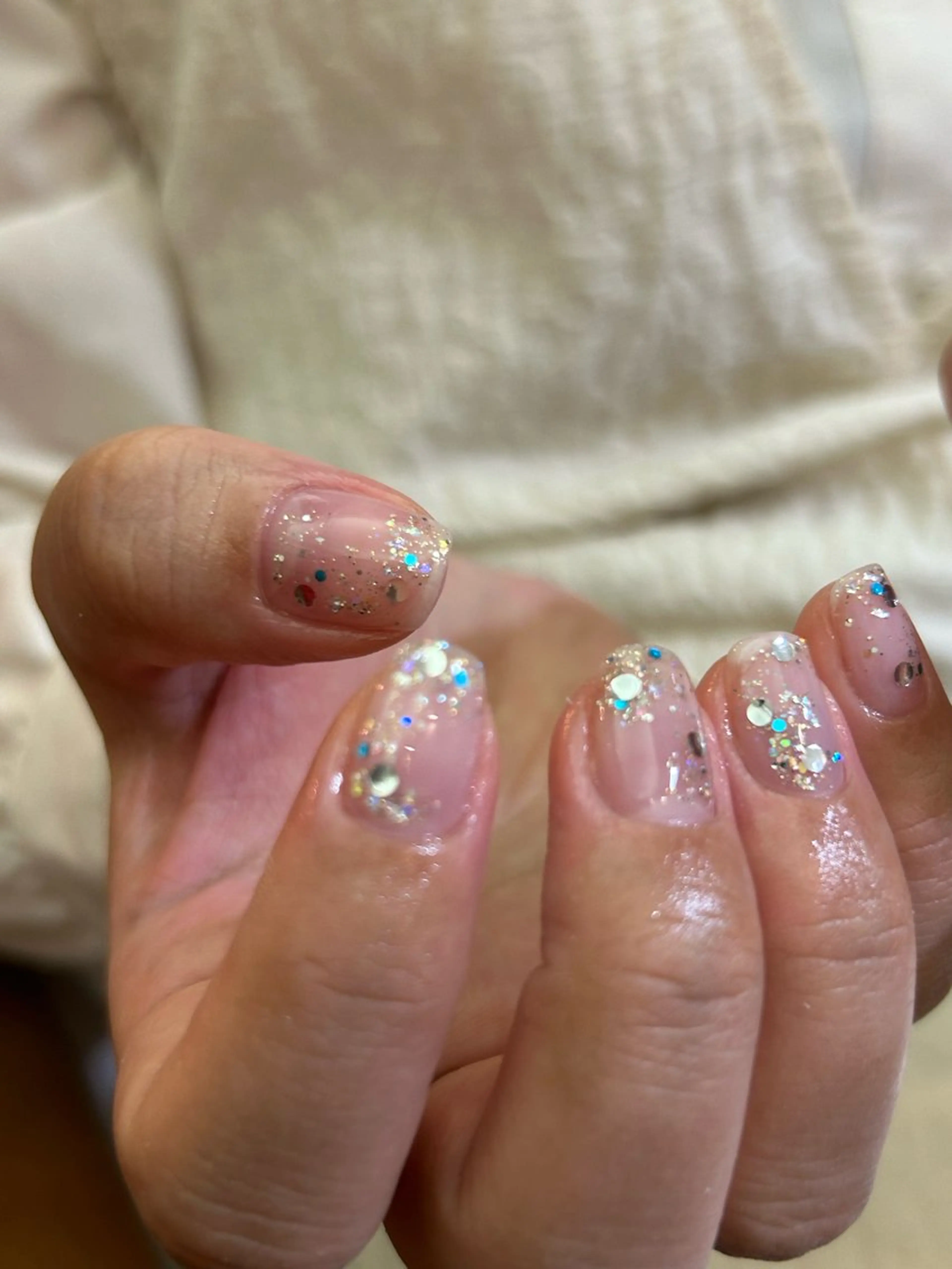 メンズ ネイル フットネイル ジェルネイル ゴールド メンズネイル ニュアンスネイル añil所属・anil miyuのネイルデザイン