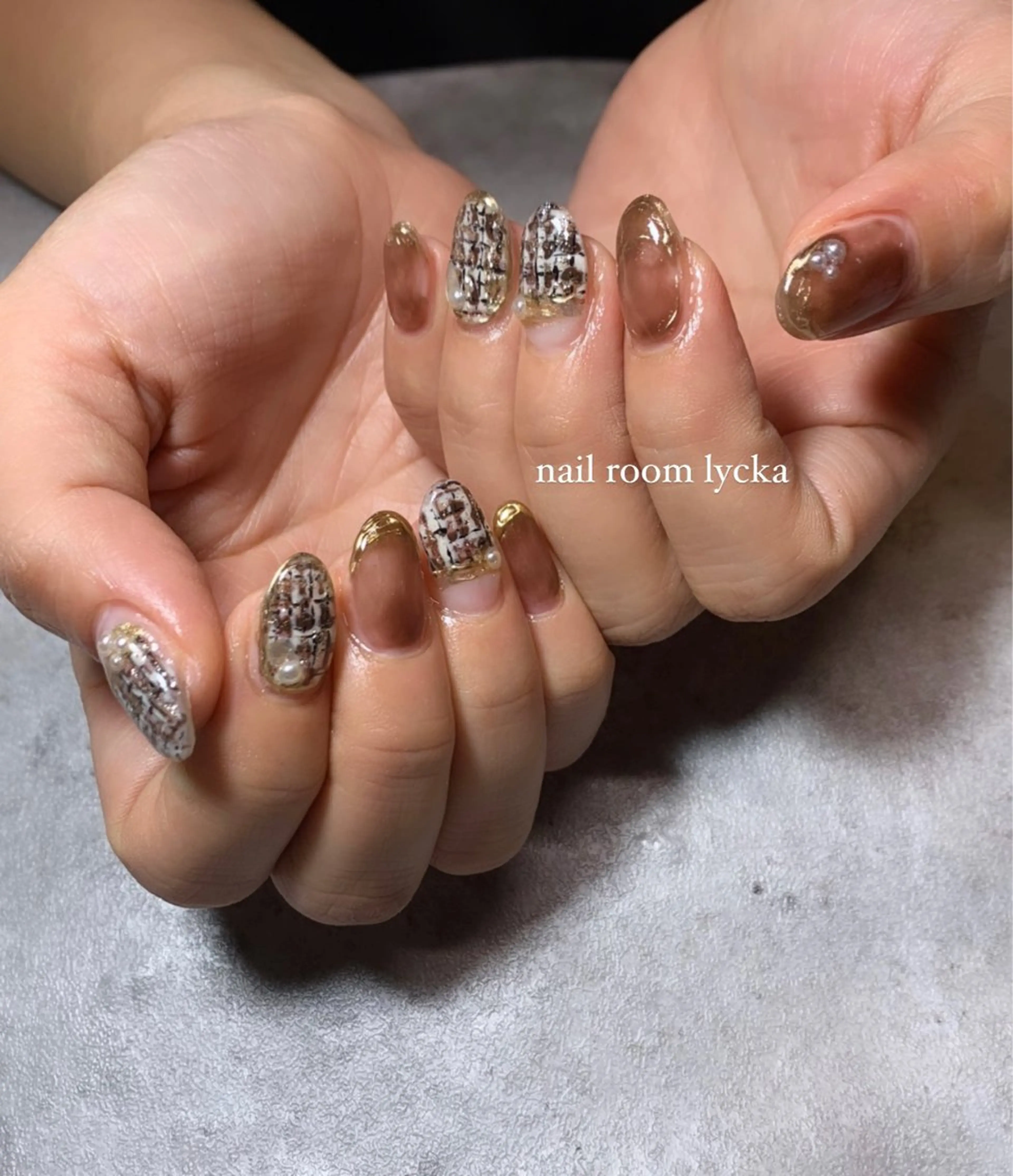 ネイル ﾈｲﾙﾙｰﾑﾘｯｶ 𝐦𝐚𝐲𝐮のネイルデザイン