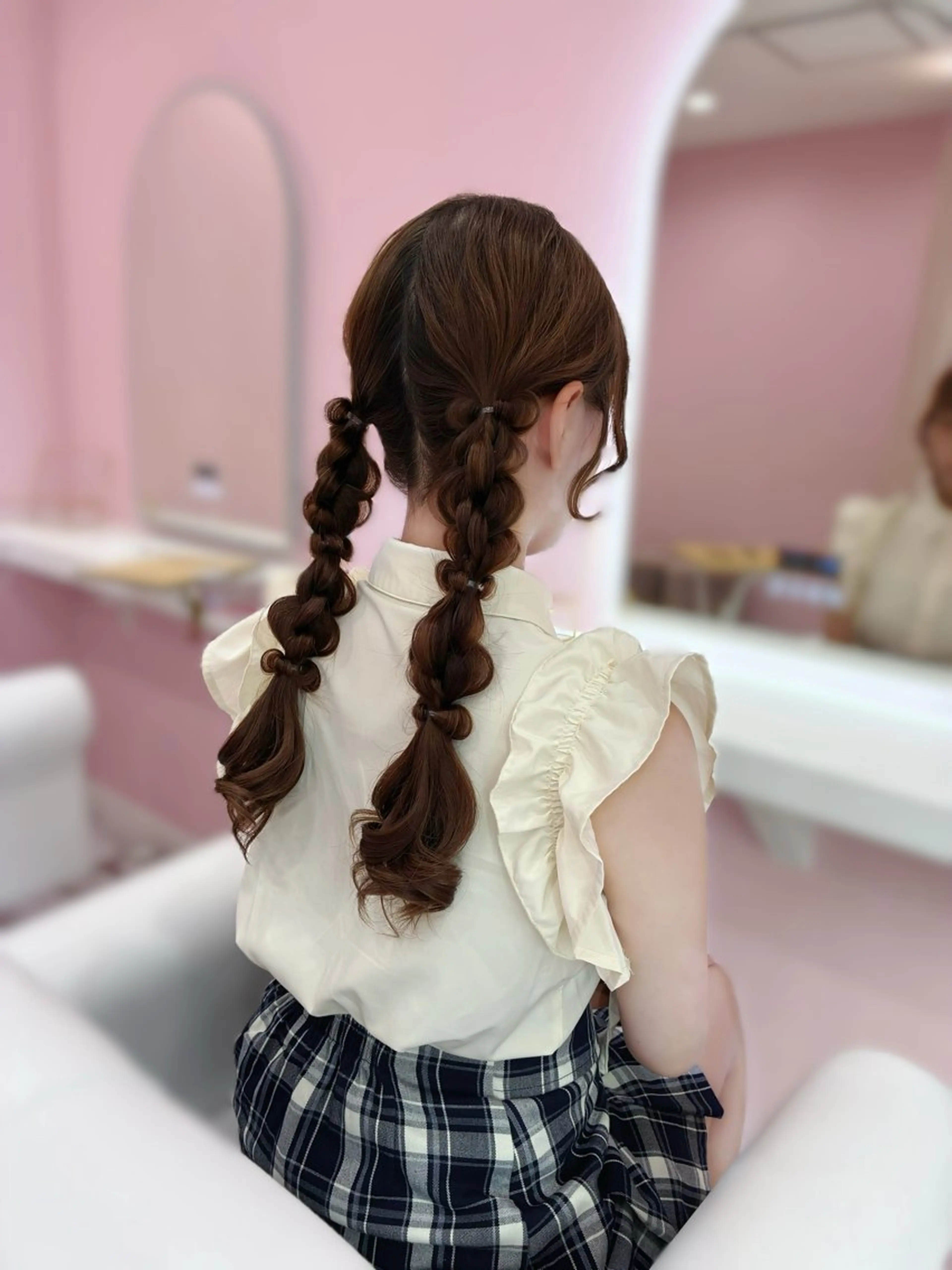 ヘアセット やり放題プランの写真