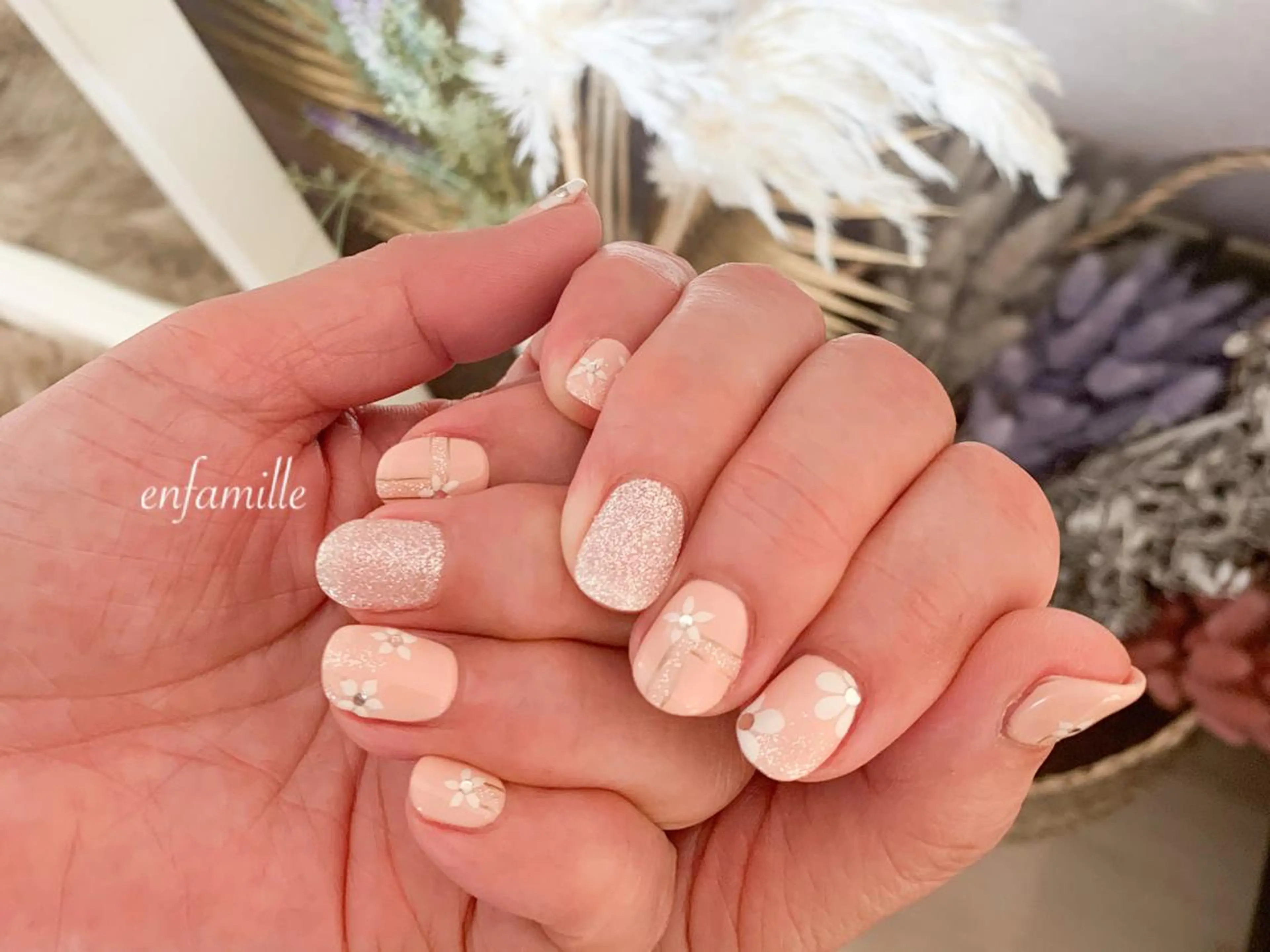 ネイル ハンドネイル nail salon en familleのネイルデザイン