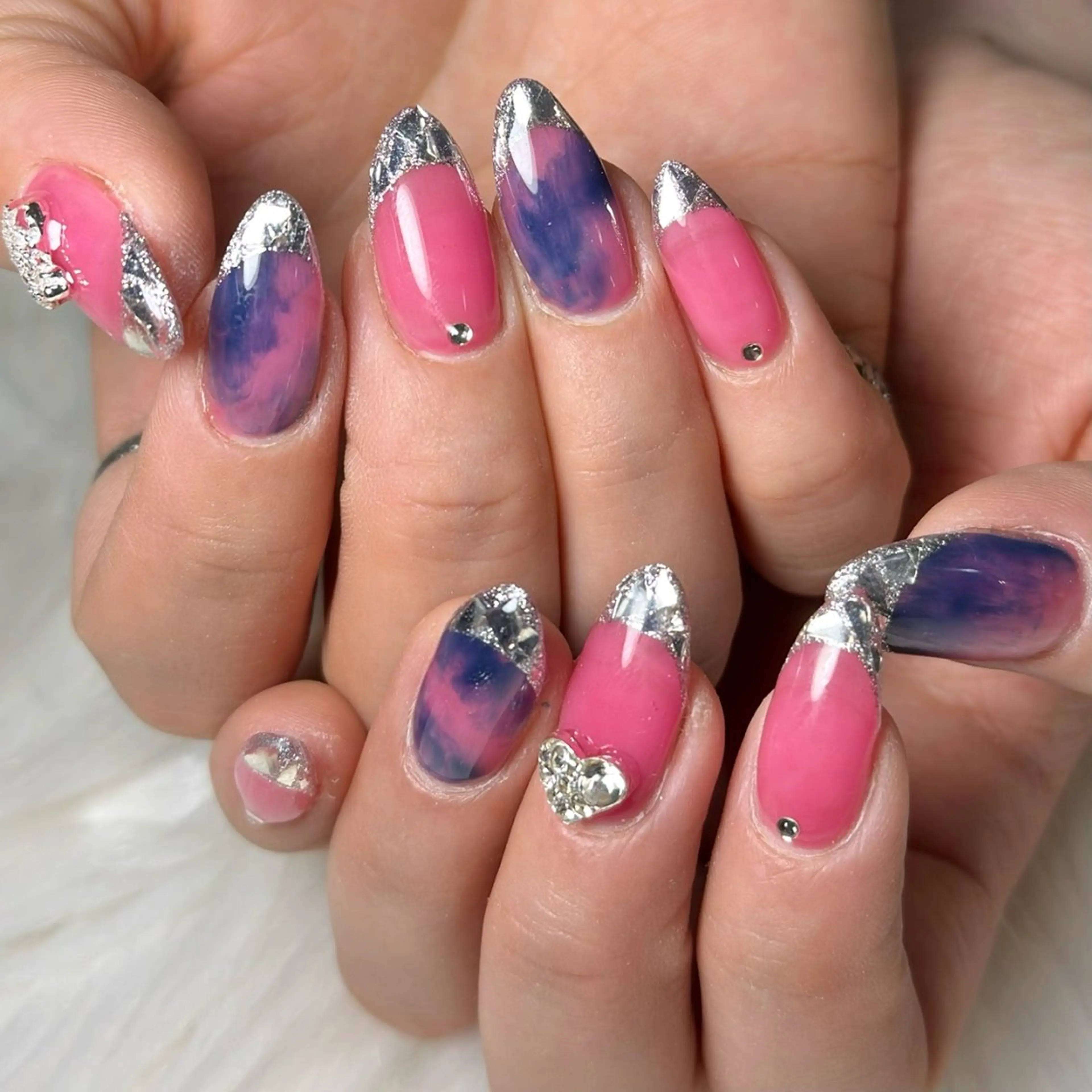 ネイル ハンドネイル 【Yappy🌈】 💖P-tanaのネイルデザイン