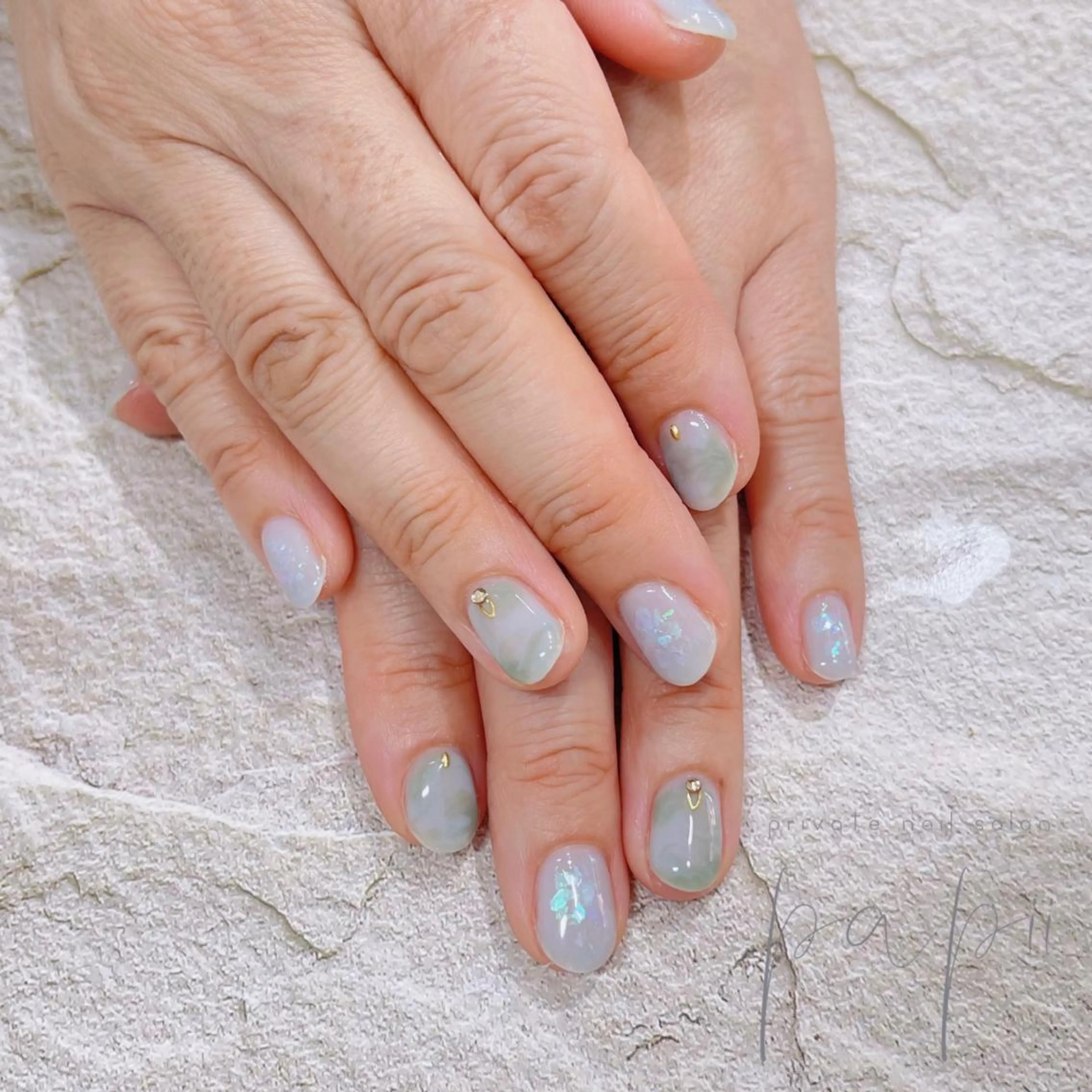 ネイル シンプルネイル ハンドネイル private nail salon papii所属・papii☆ kurodaのネイルデザイン