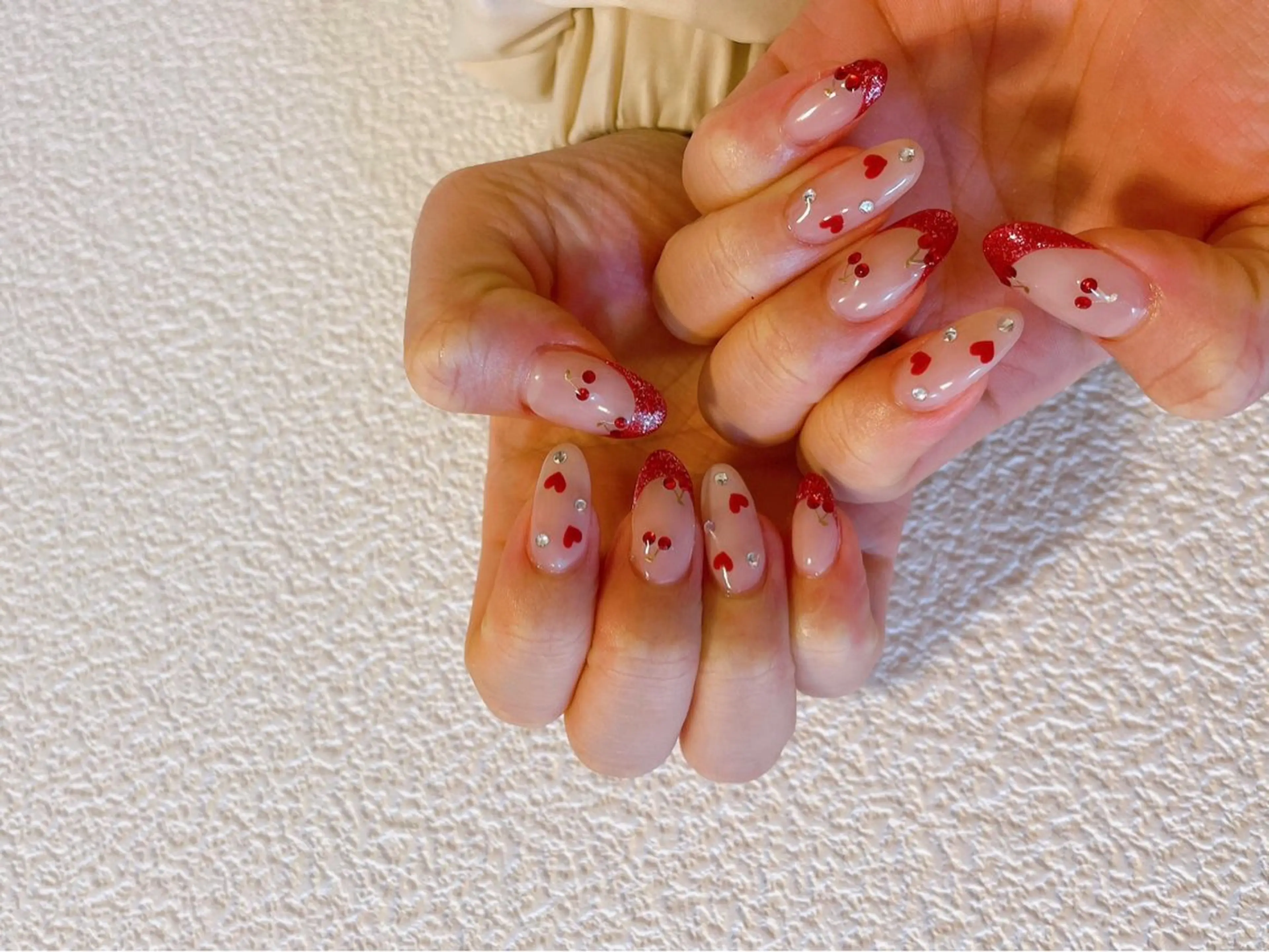 ネイル オーロラネイル フットネイル フレンチネイル ジェルネイル 韓国ネイル ハンドネイル kiki nail 二子玉川のネイルデザイン